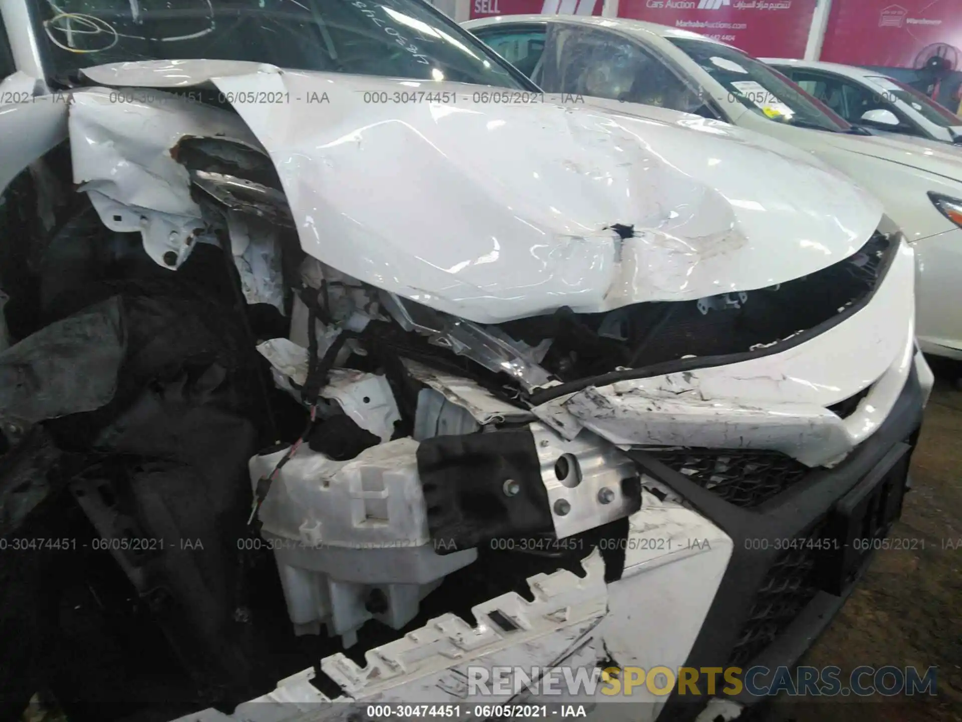 6 Photograph of a damaged car 00000000000308990 TOYOTA CAMRY 2020