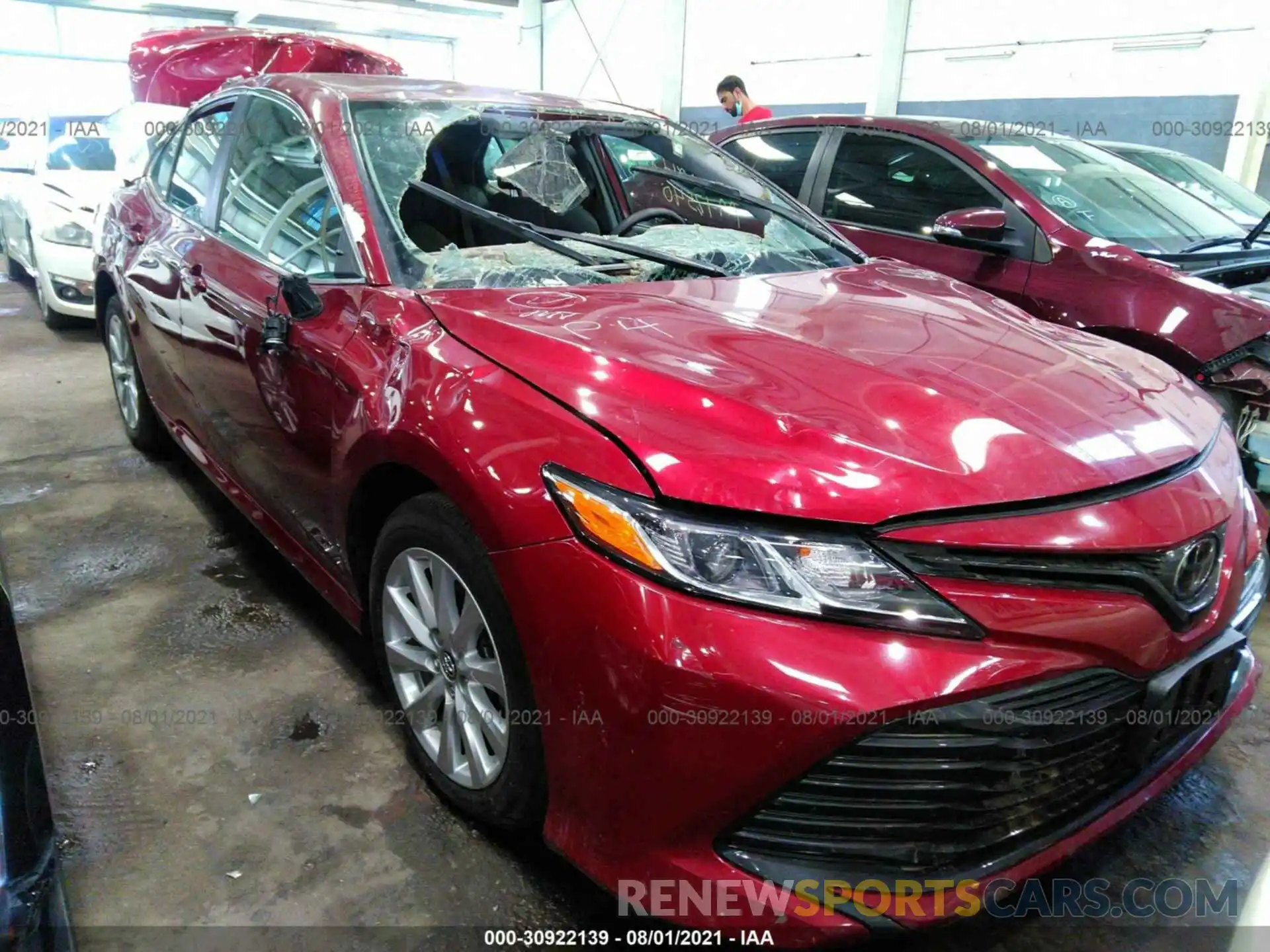 1 Photograph of a damaged car 000C11AK5LU896126 TOYOTA CAMRY 2020