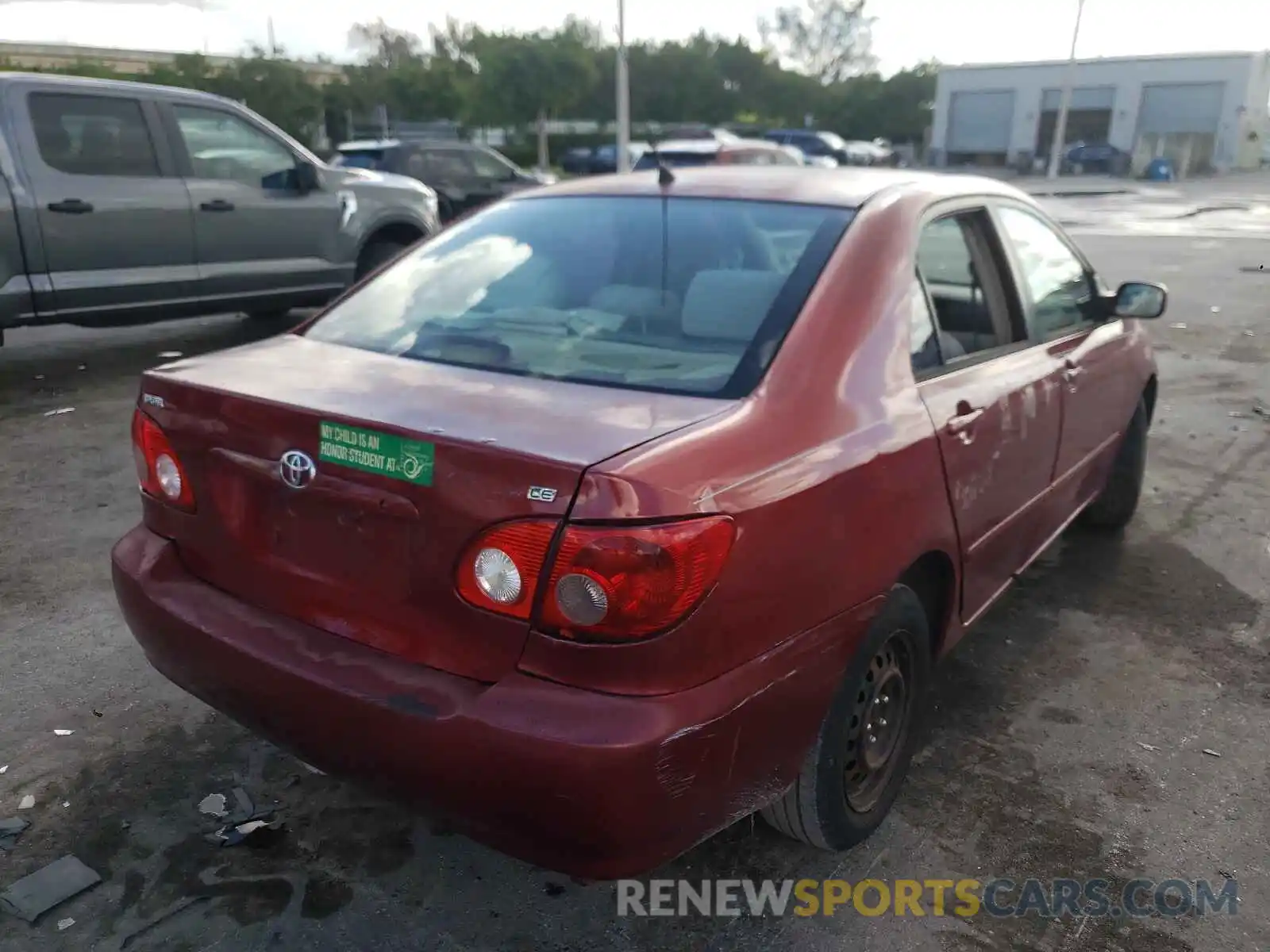 4 Photograph of a damaged car 1NXBR30E95Z343753 TOYOTA CAMRY 2020