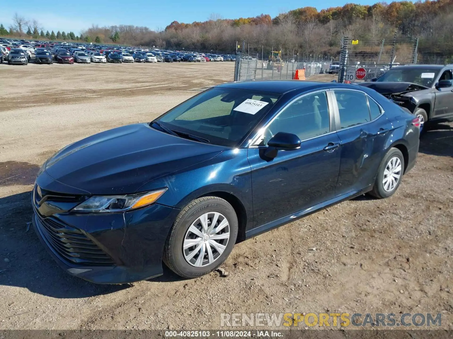 2 Photograph of a damaged car 4T1A11AK0LU974125 TOYOTA CAMRY 2020