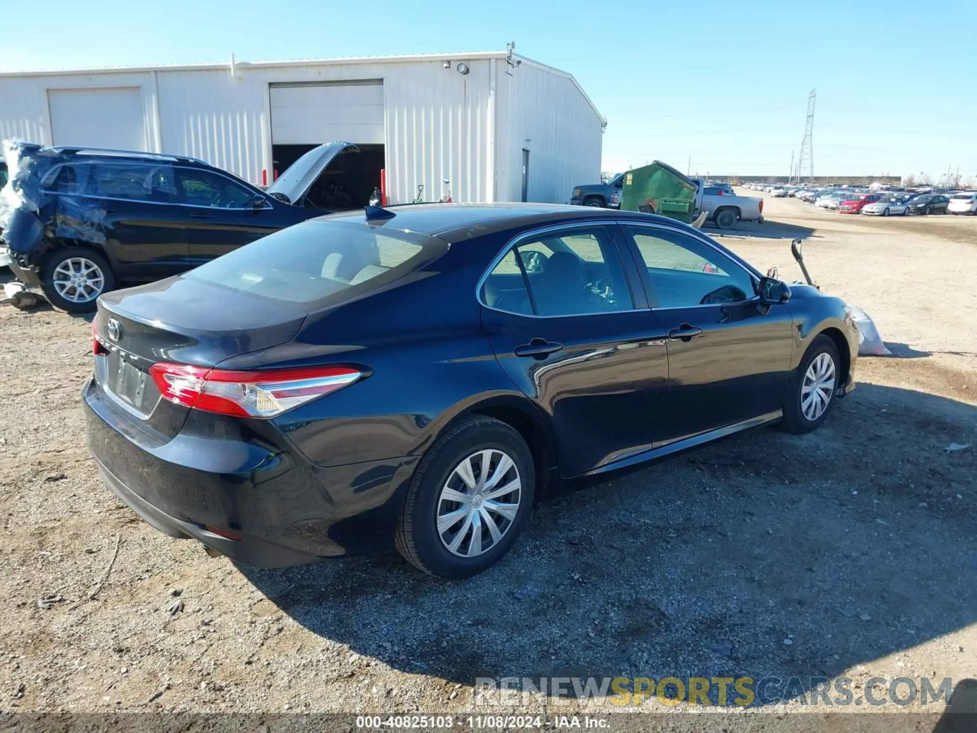 4 Photograph of a damaged car 4T1A11AK0LU974125 TOYOTA CAMRY 2020