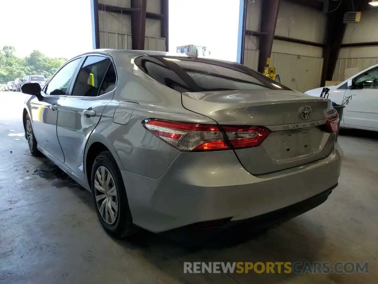 3 Photograph of a damaged car 4T1A11AK1LU859694 TOYOTA CAMRY 2020