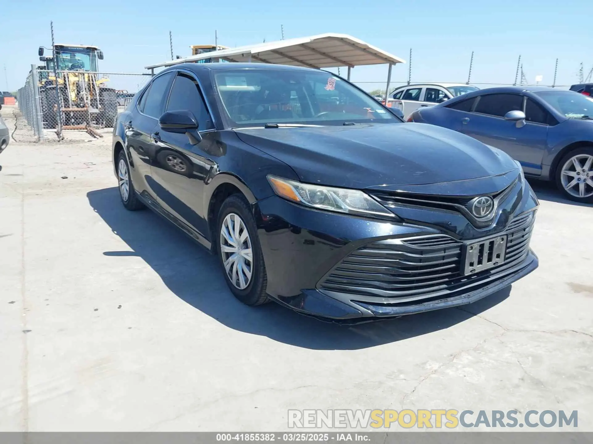 1 Photograph of a damaged car 4T1A11AK4LU868616 TOYOTA CAMRY 2020