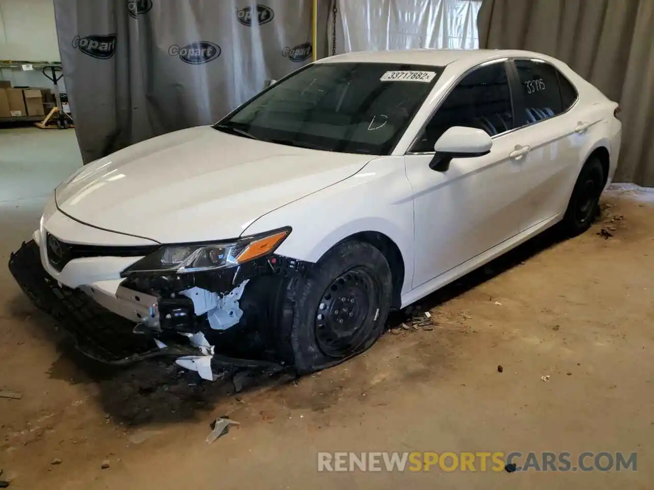 2 Photograph of a damaged car 4T1A11AK9LU864402 TOYOTA CAMRY 2020