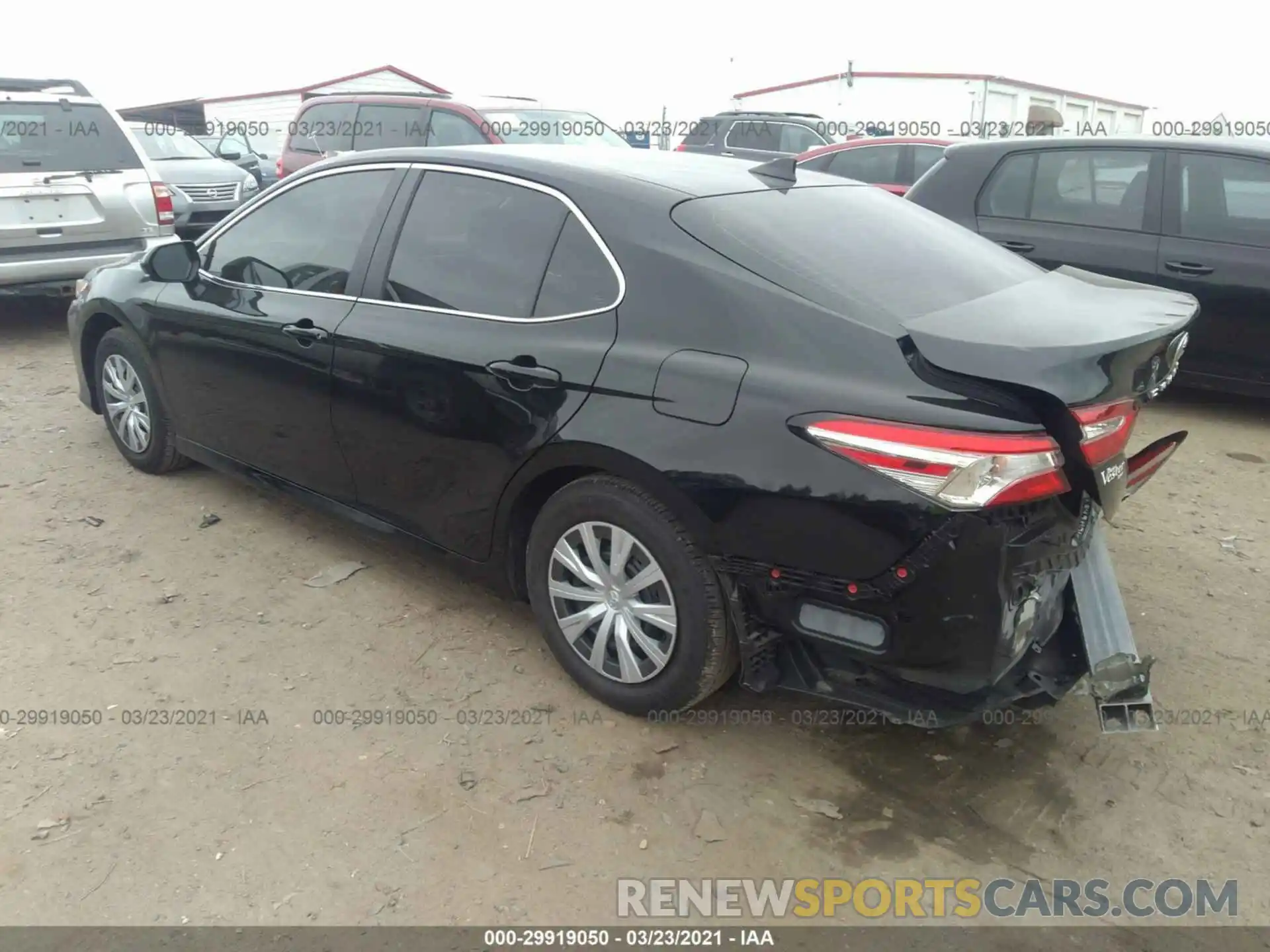 3 Photograph of a damaged car 4T1A11AKXLU987836 TOYOTA CAMRY 2020