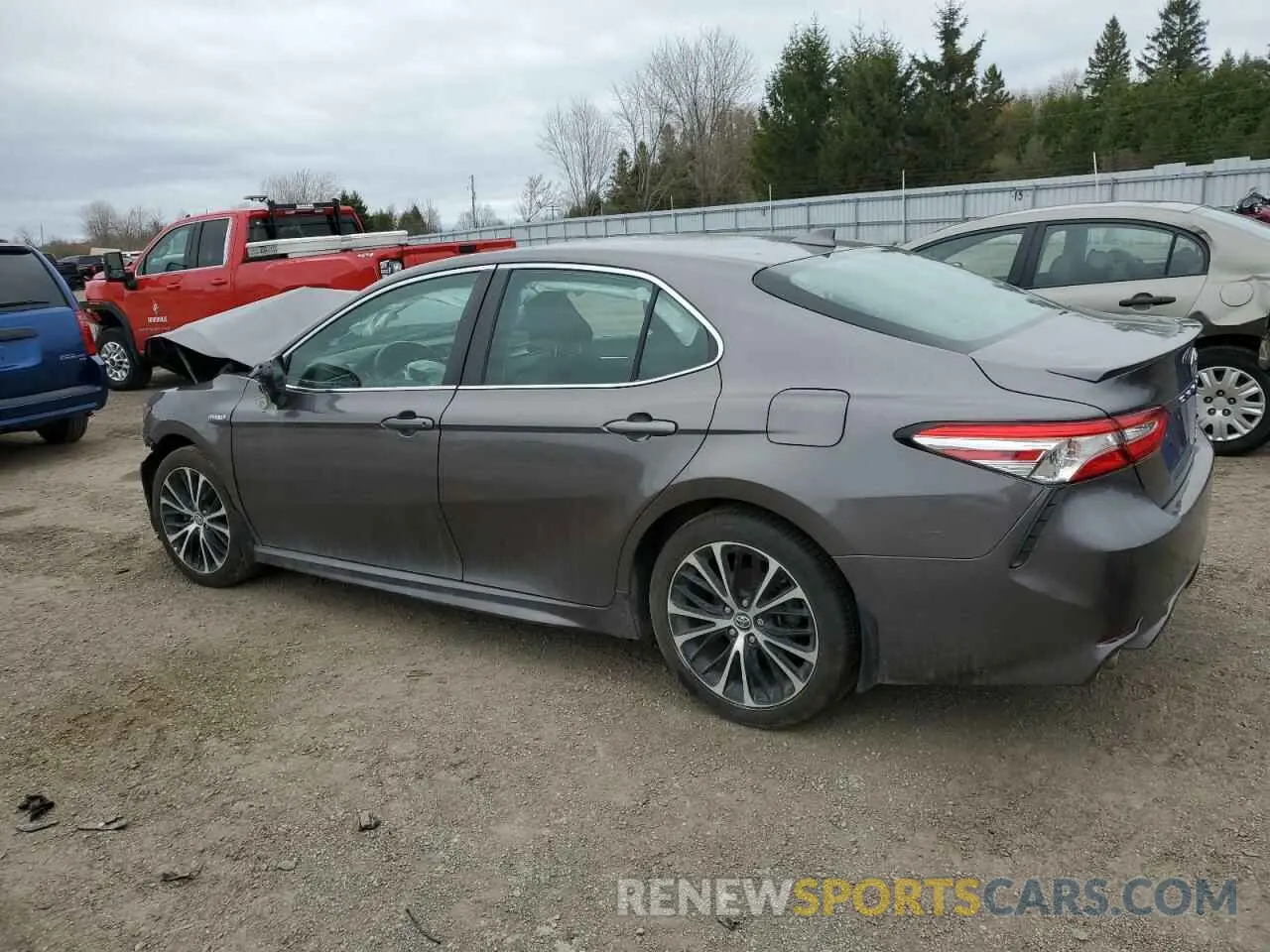 2 Photograph of a damaged car 4T1B21HK0LU522683 TOYOTA CAMRY 2020