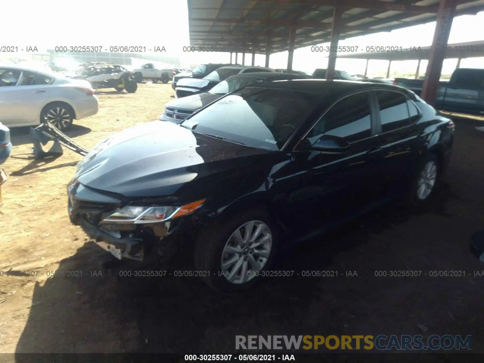 2 Photograph of a damaged car 4T1C11AK0LU321464 TOYOTA CAMRY 2020