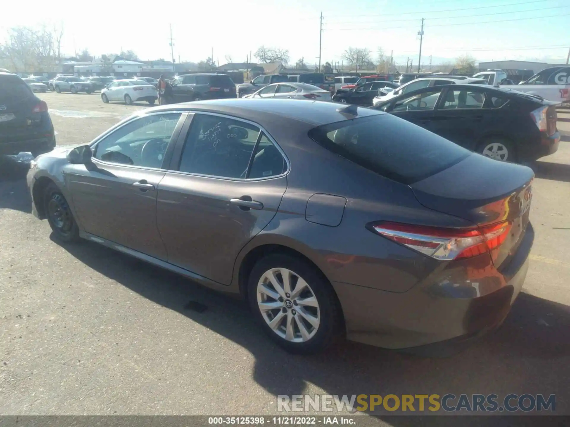 3 Photograph of a damaged car 4T1C11AK0LU332030 TOYOTA CAMRY 2020