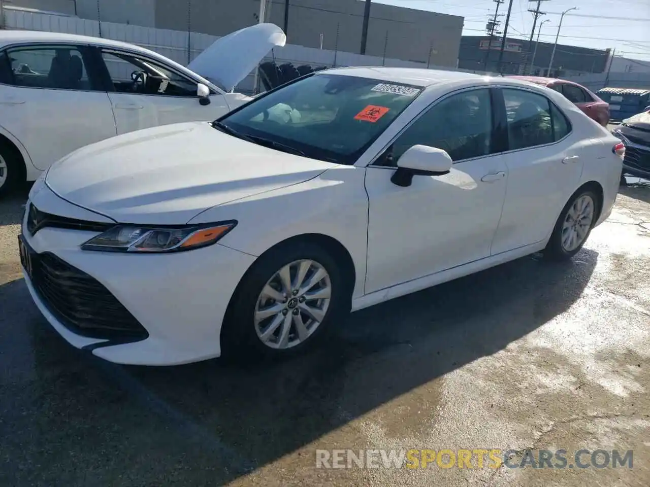 1 Photograph of a damaged car 4T1C11AK0LU343416 TOYOTA CAMRY 2020