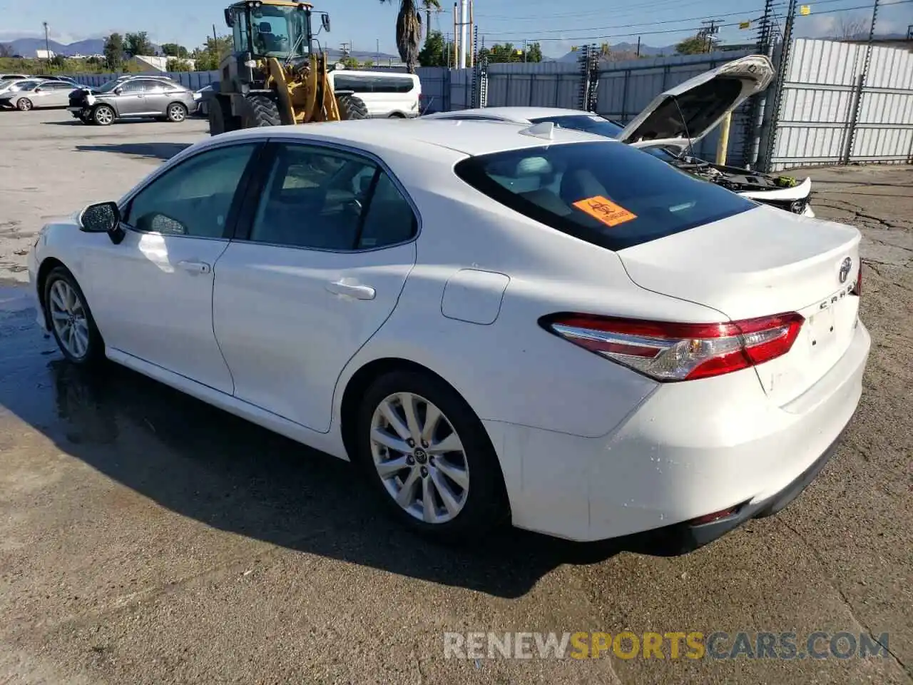 2 Photograph of a damaged car 4T1C11AK0LU343416 TOYOTA CAMRY 2020