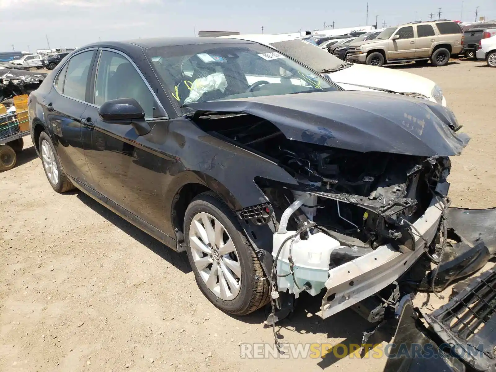 1 Photograph of a damaged car 4T1C11AK0LU344775 TOYOTA CAMRY 2020