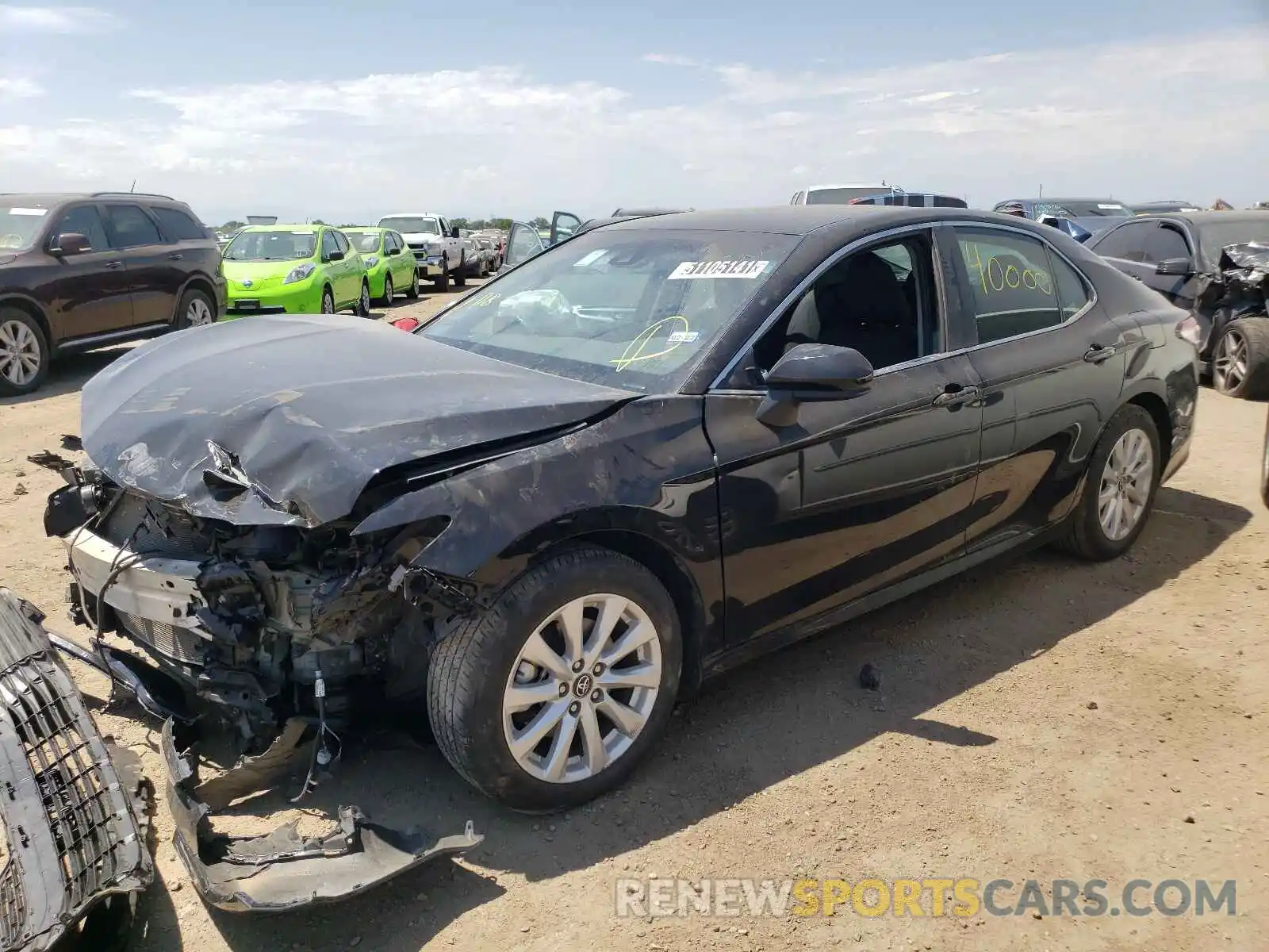 2 Photograph of a damaged car 4T1C11AK0LU344775 TOYOTA CAMRY 2020