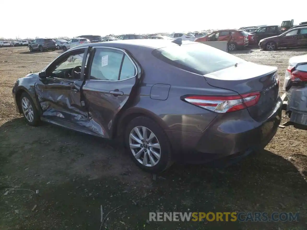 2 Photograph of a damaged car 4T1C11AK0LU359938 TOYOTA CAMRY 2020