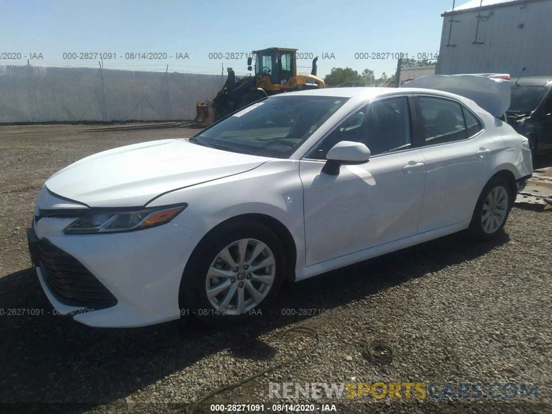 2 Photograph of a damaged car 4T1C11AK0LU365075 TOYOTA CAMRY 2020