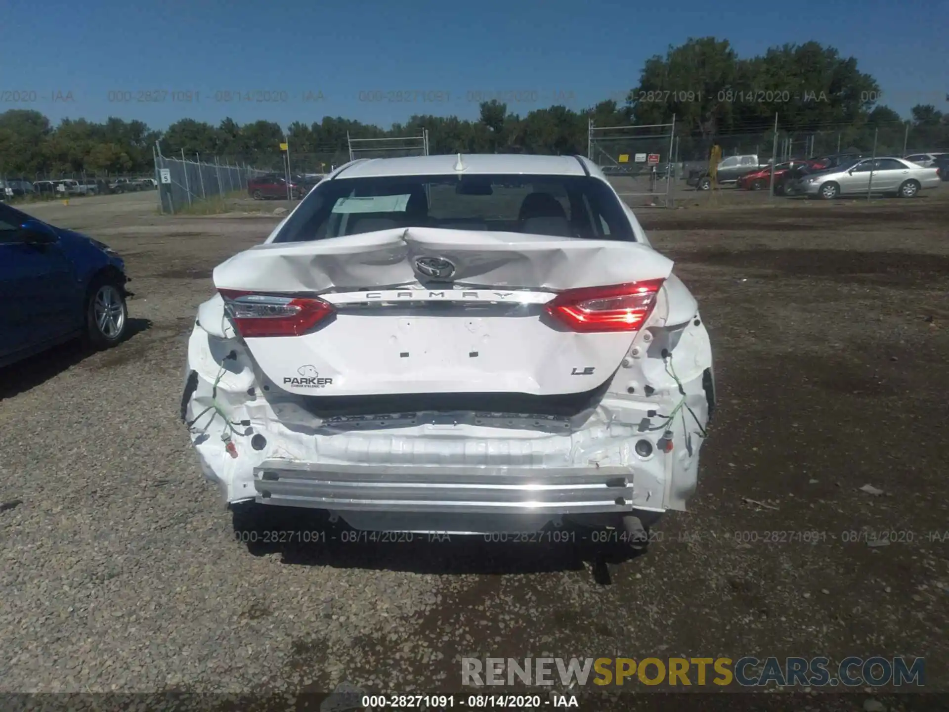 6 Photograph of a damaged car 4T1C11AK0LU365075 TOYOTA CAMRY 2020