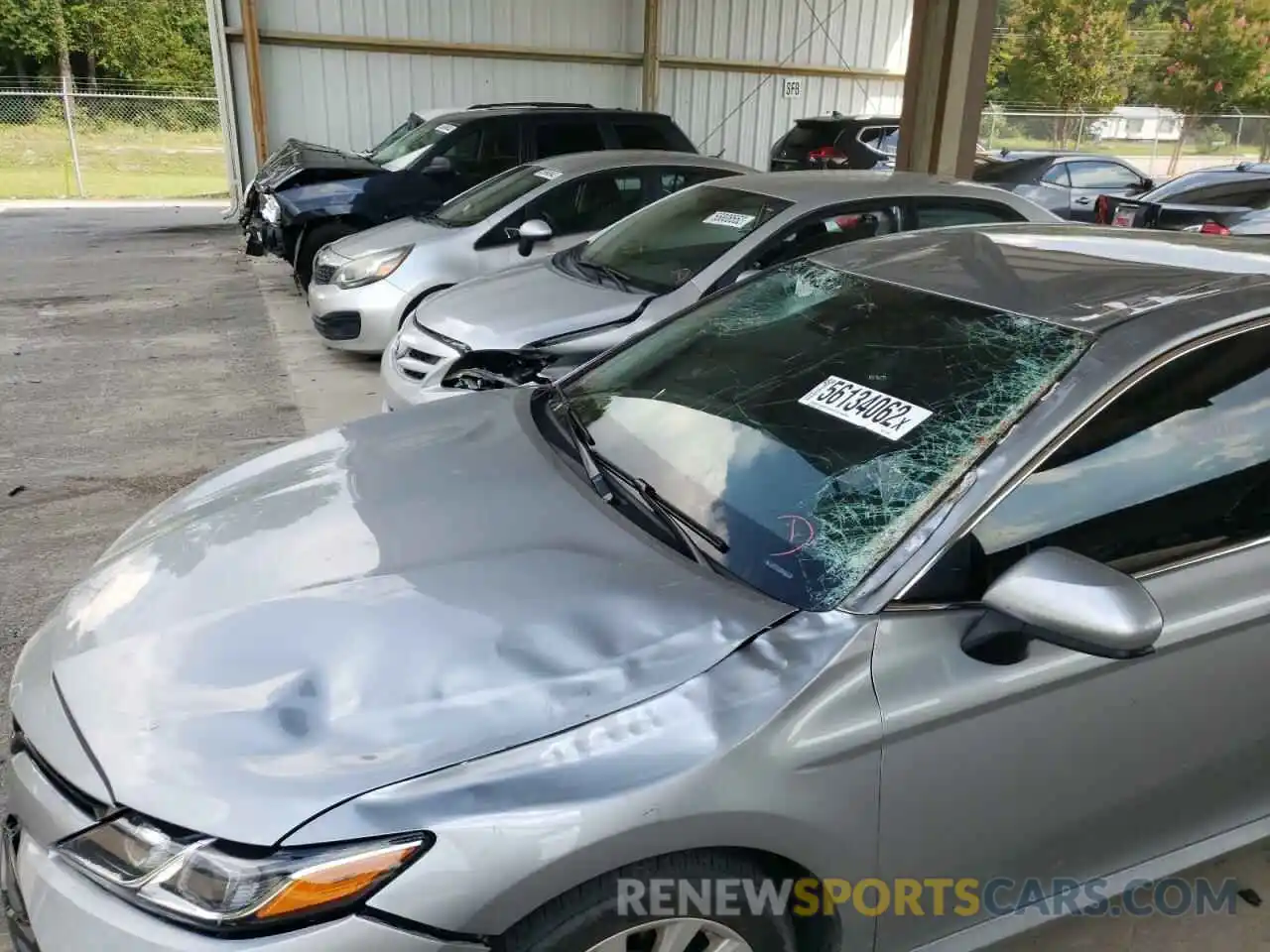 9 Photograph of a damaged car 4T1C11AK0LU870484 TOYOTA CAMRY 2020