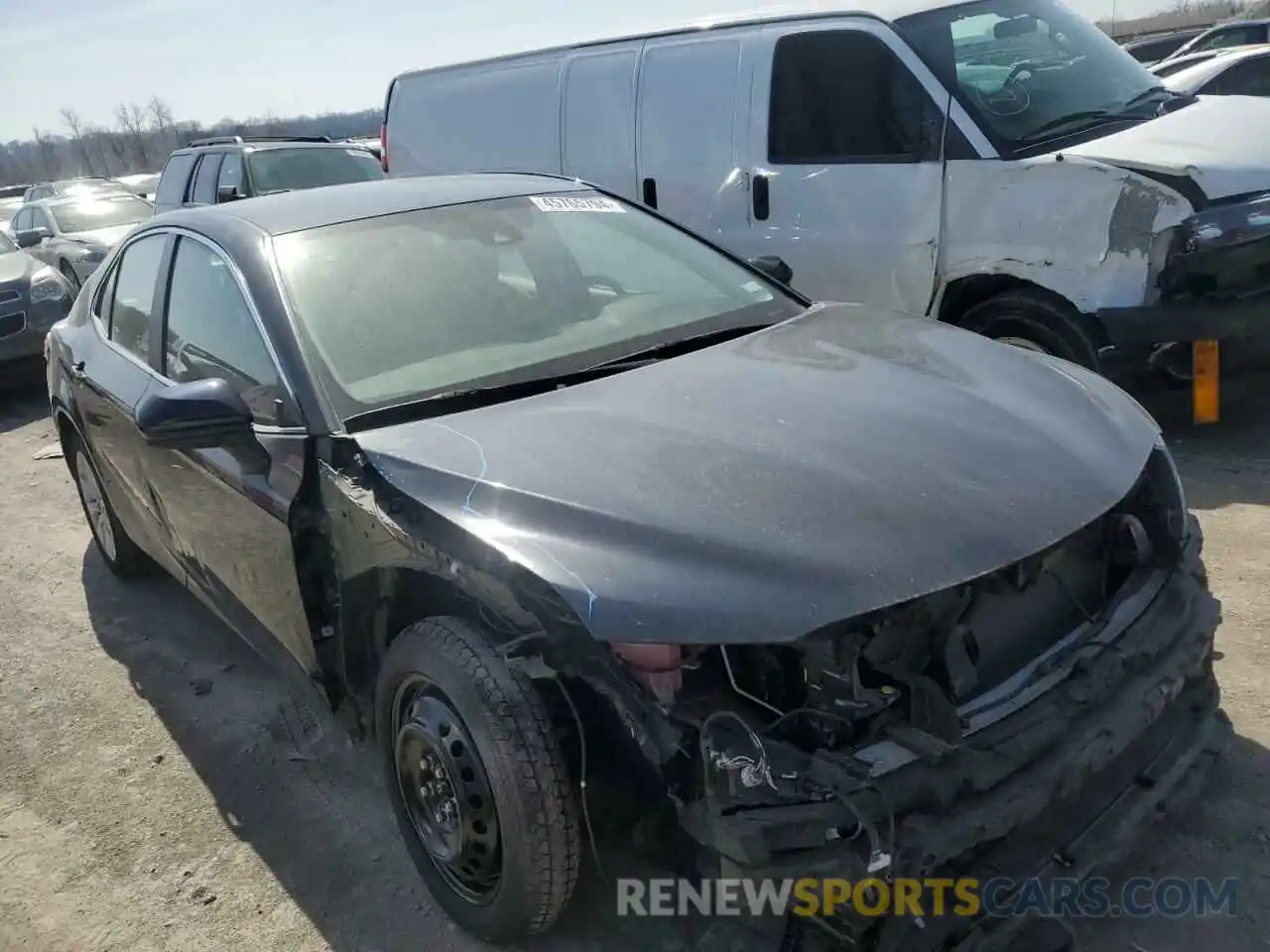 4 Photograph of a damaged car 4T1C11AK0LU878679 TOYOTA CAMRY 2020