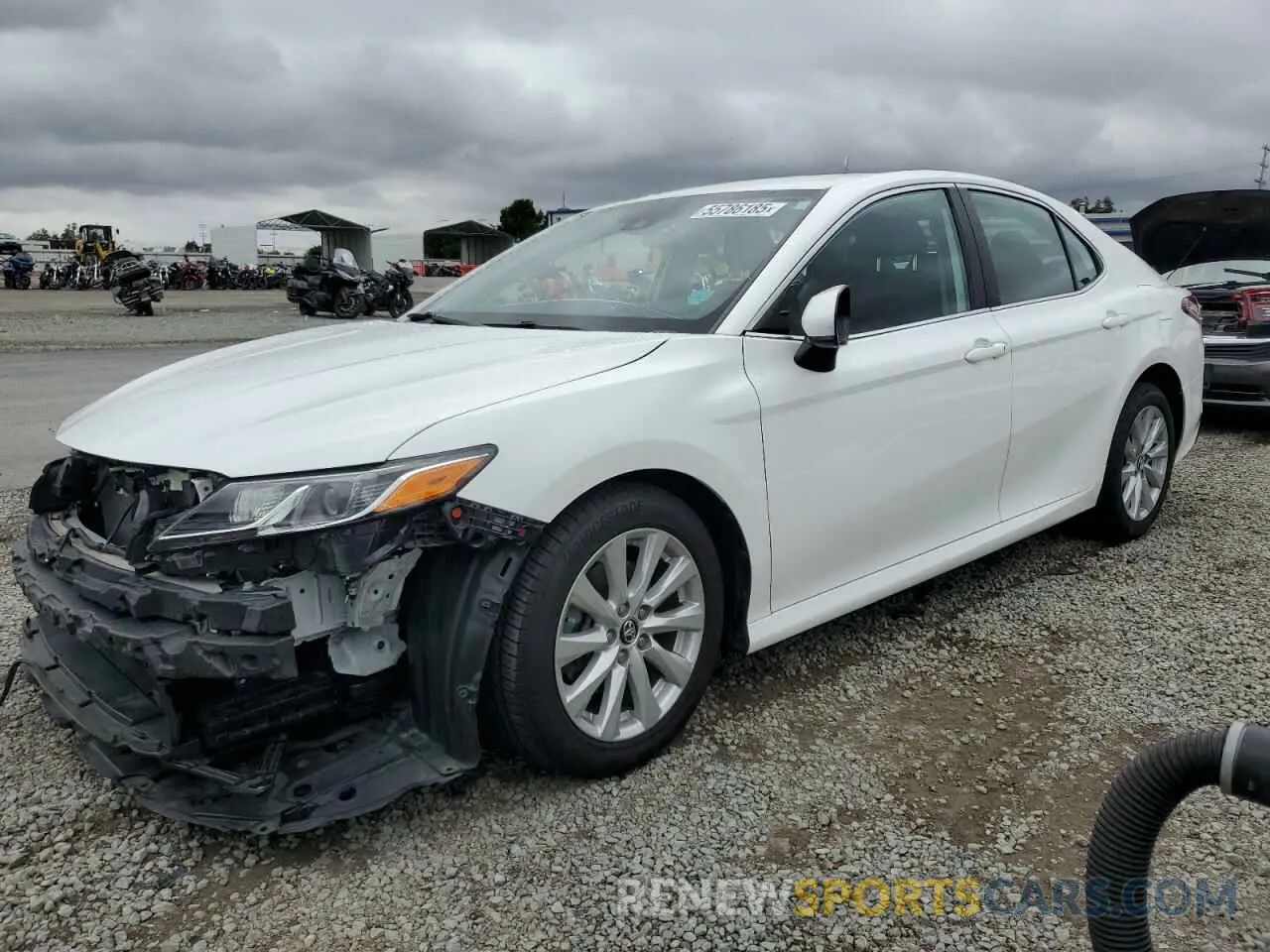 1 Photograph of a damaged car 4T1C11AK0LU879167 TOYOTA CAMRY 2020