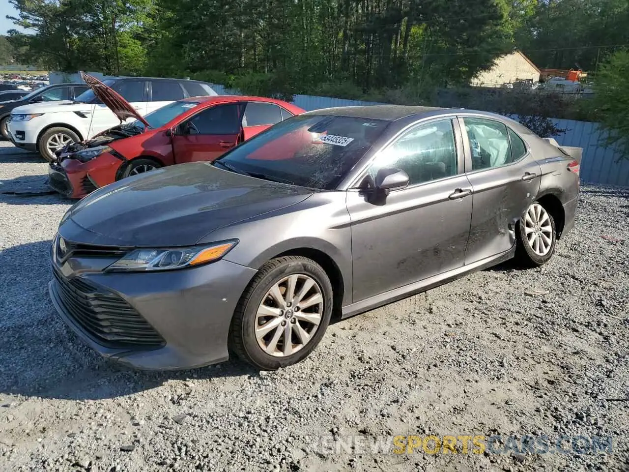 1 Photograph of a damaged car 4T1C11AK0LU887737 TOYOTA CAMRY 2020