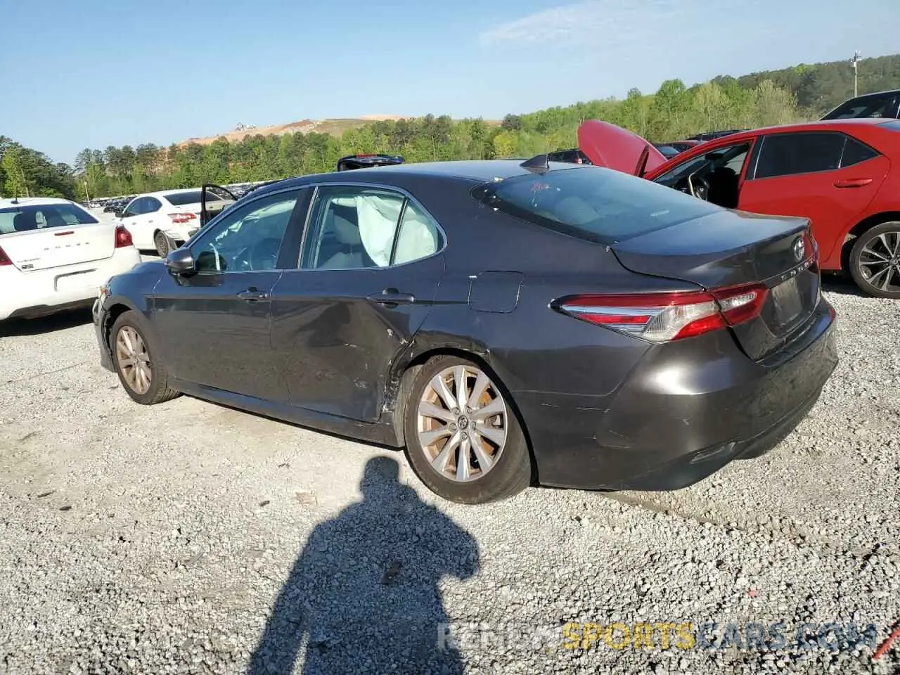 2 Photograph of a damaged car 4T1C11AK0LU887737 TOYOTA CAMRY 2020