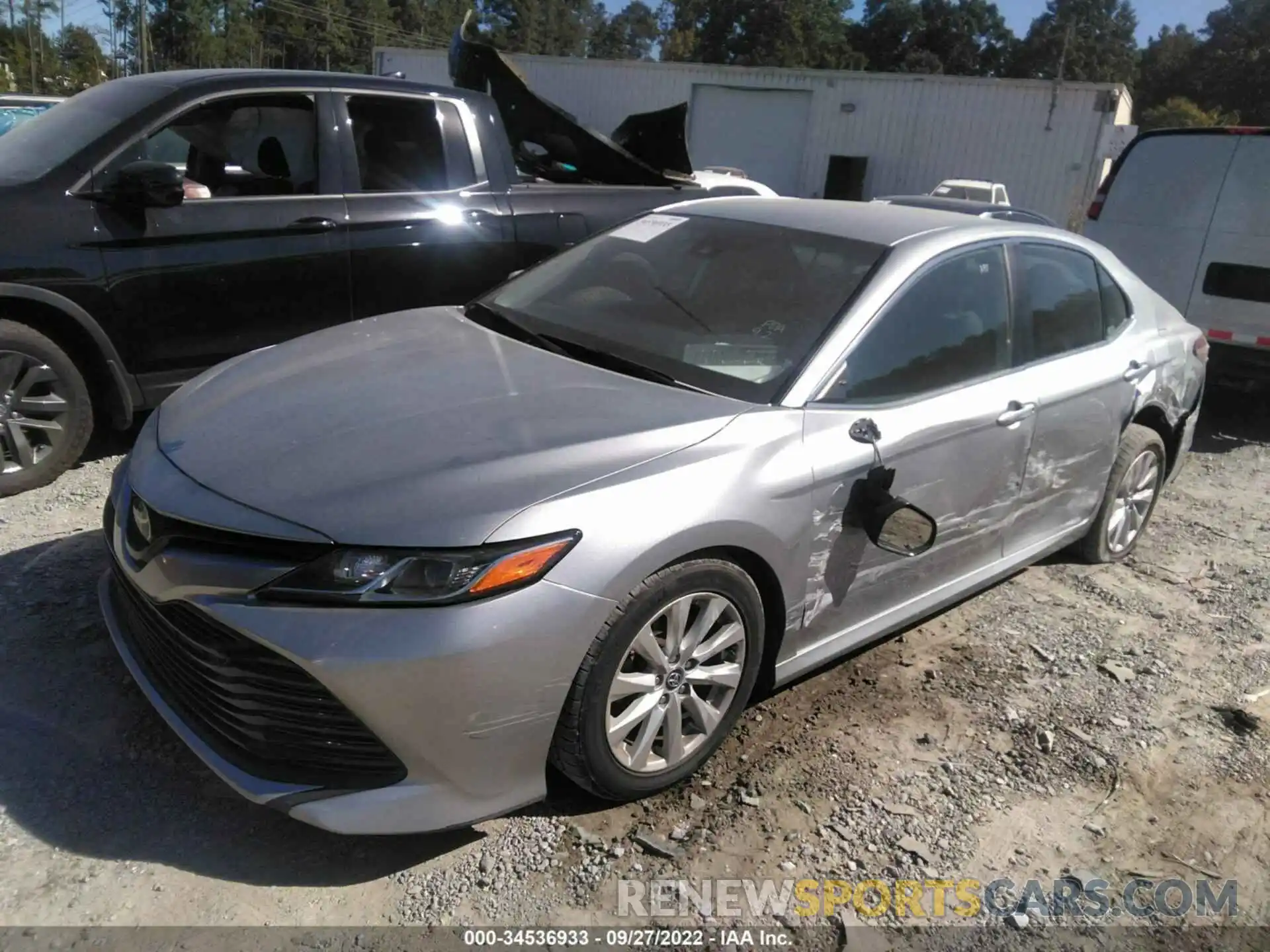 2 Photograph of a damaged car 4T1C11AK0LU887849 TOYOTA CAMRY 2020