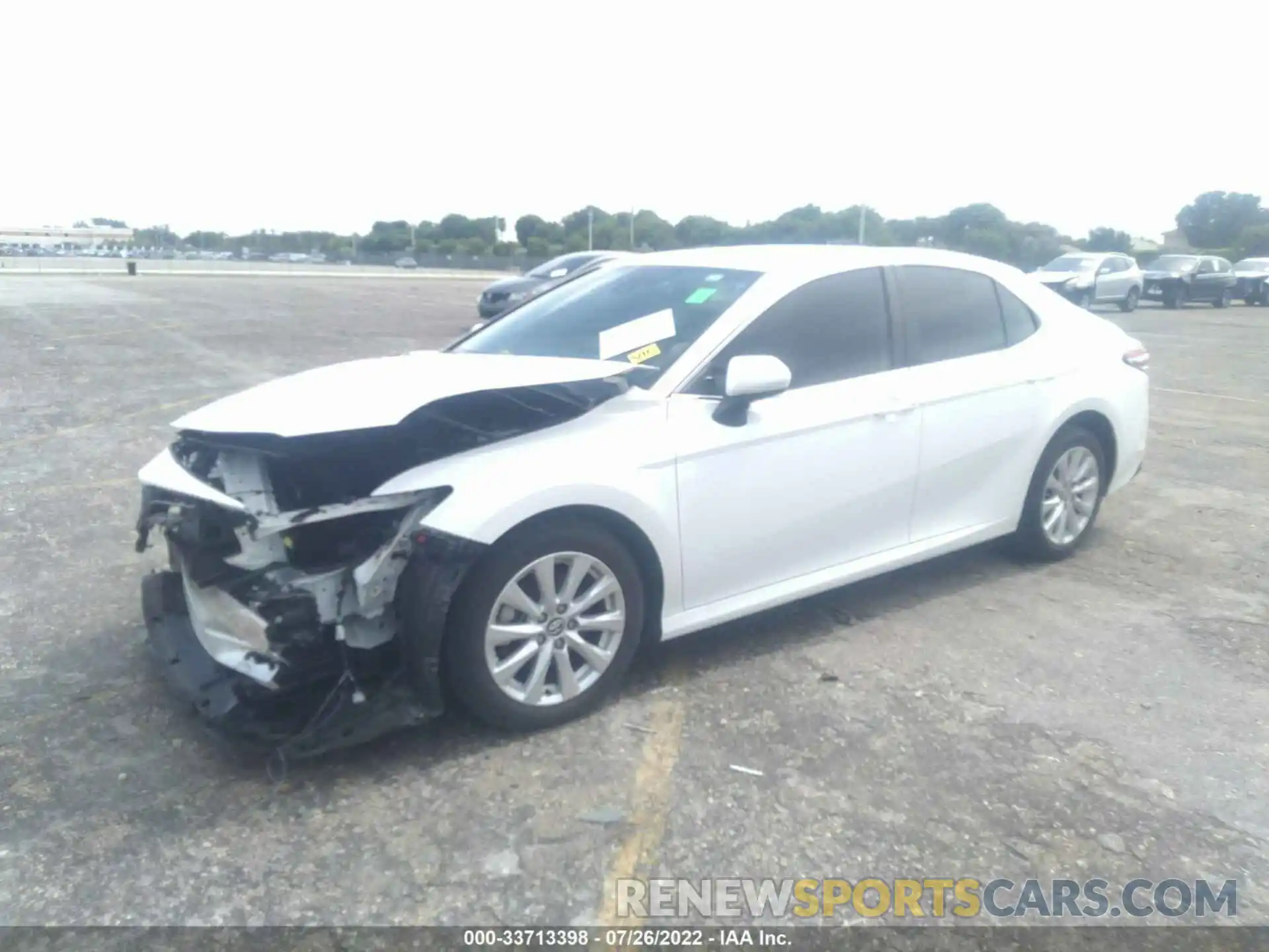 2 Photograph of a damaged car 4T1C11AK0LU889794 TOYOTA CAMRY 2020