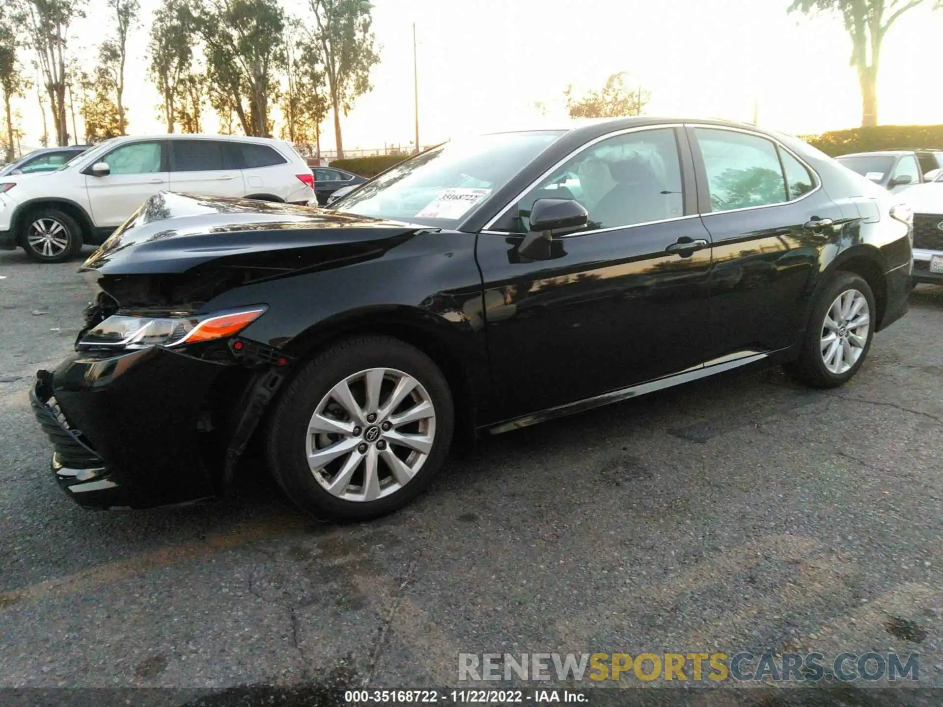 2 Photograph of a damaged car 4T1C11AK0LU906271 TOYOTA CAMRY 2020