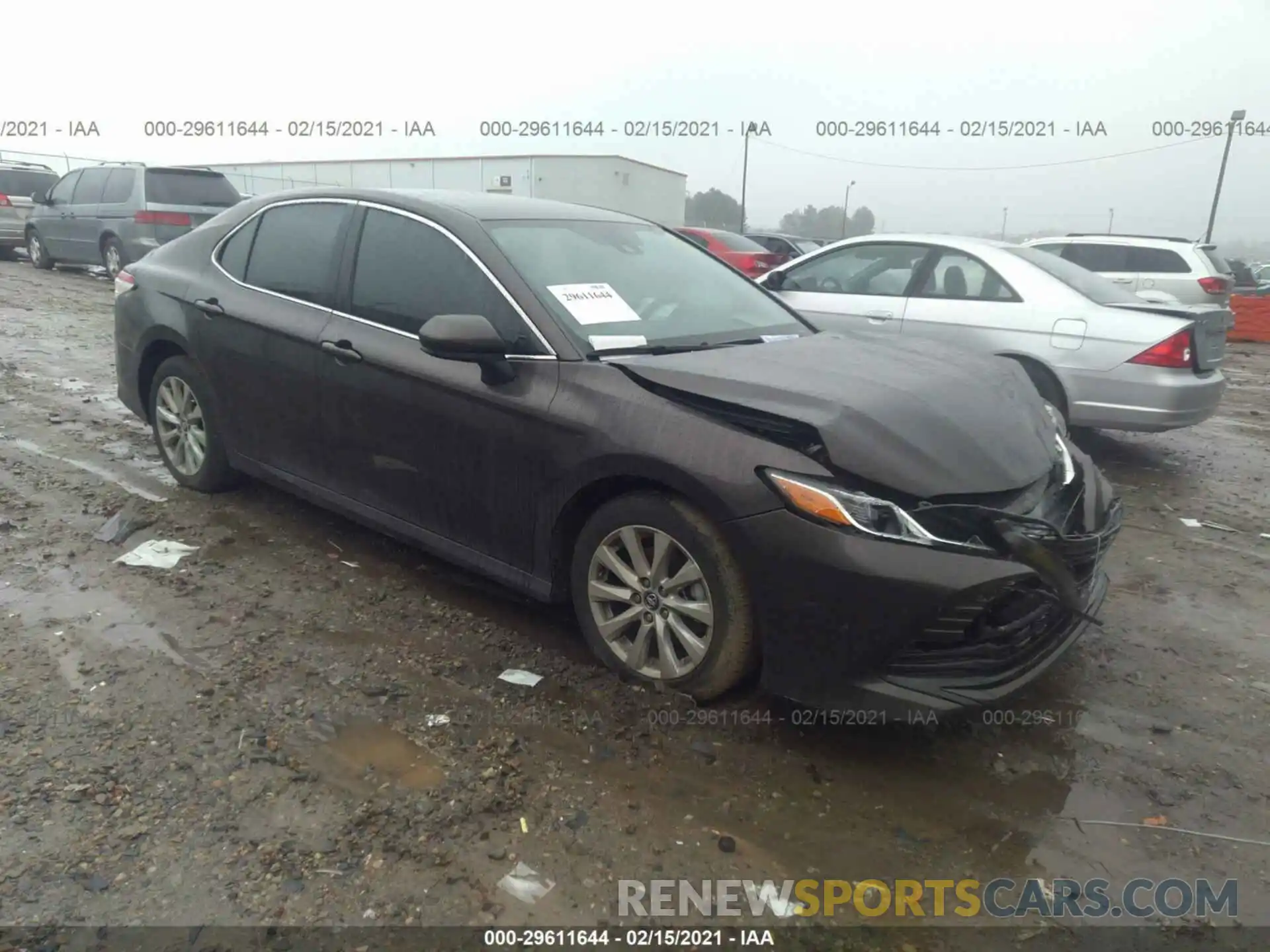 1 Photograph of a damaged car 4T1C11AK0LU908229 TOYOTA CAMRY 2020