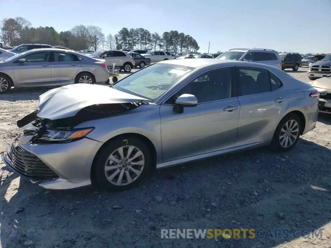 1 Photograph of a damaged car 4T1C11AK0LU920073 TOYOTA CAMRY 2020