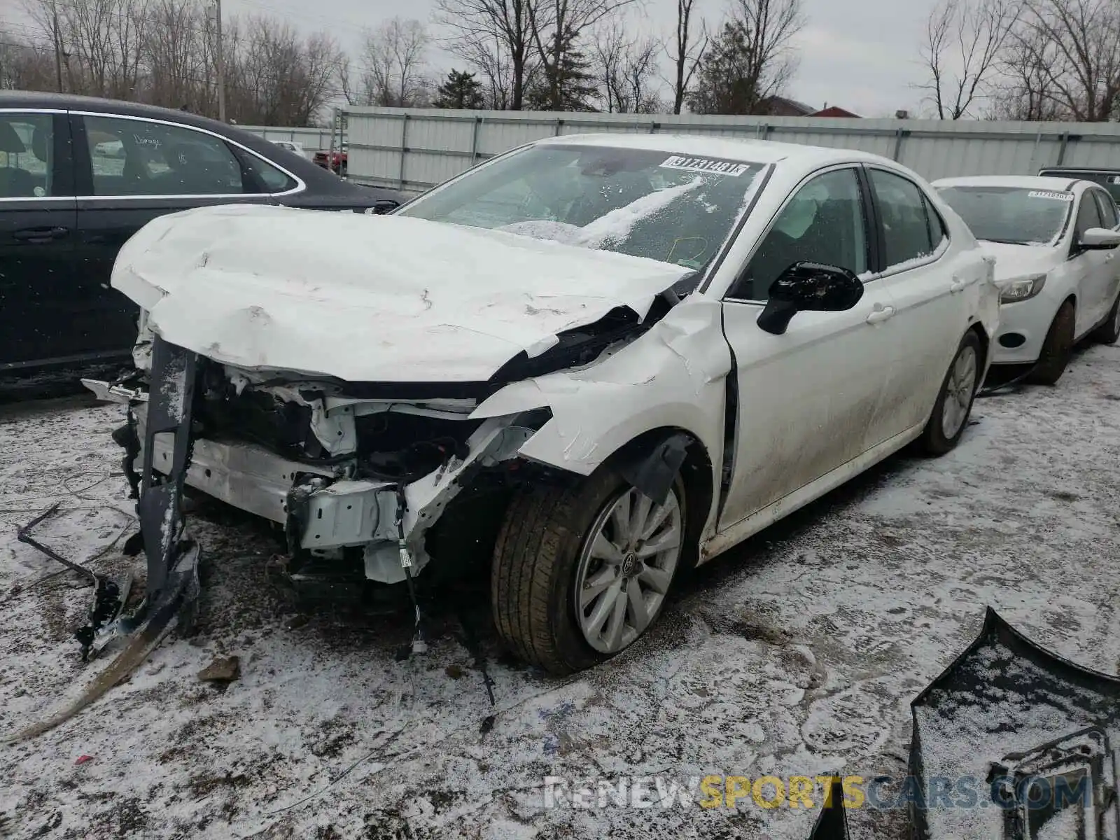 2 Photograph of a damaged car 4T1C11AK0LU947421 TOYOTA CAMRY 2020