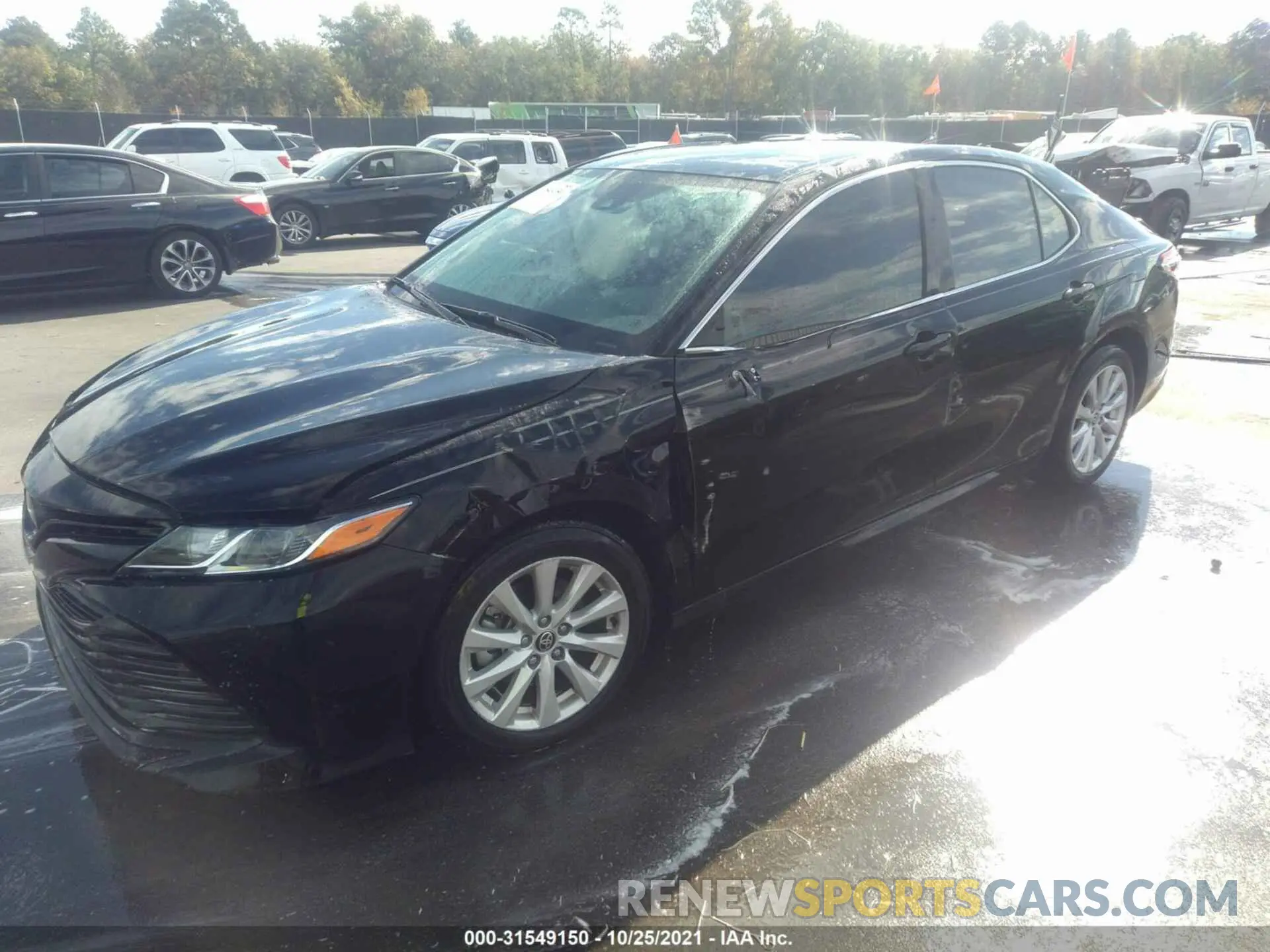 2 Photograph of a damaged car 4T1C11AK0LU965207 TOYOTA CAMRY 2020
