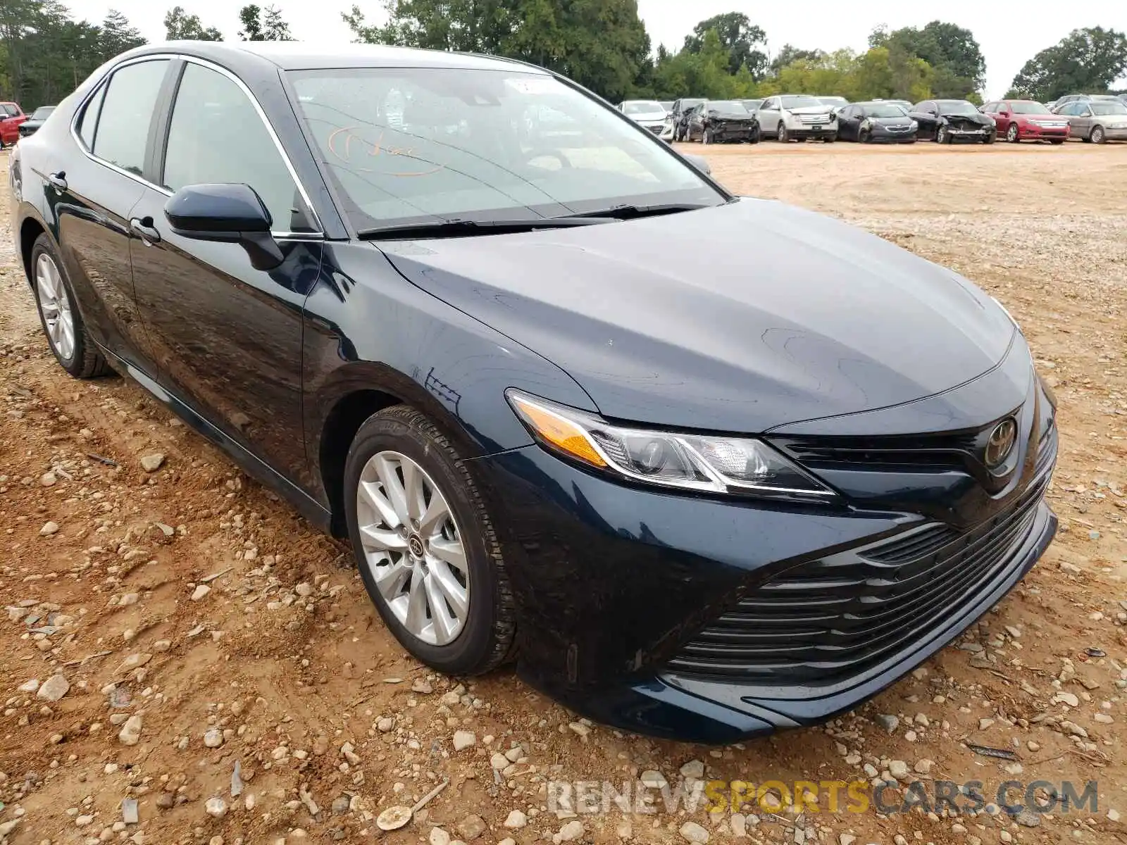 1 Photograph of a damaged car 4T1C11AK0LU971167 TOYOTA CAMRY 2020