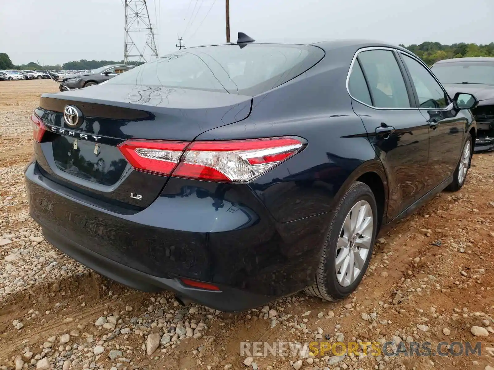 4 Photograph of a damaged car 4T1C11AK0LU971167 TOYOTA CAMRY 2020