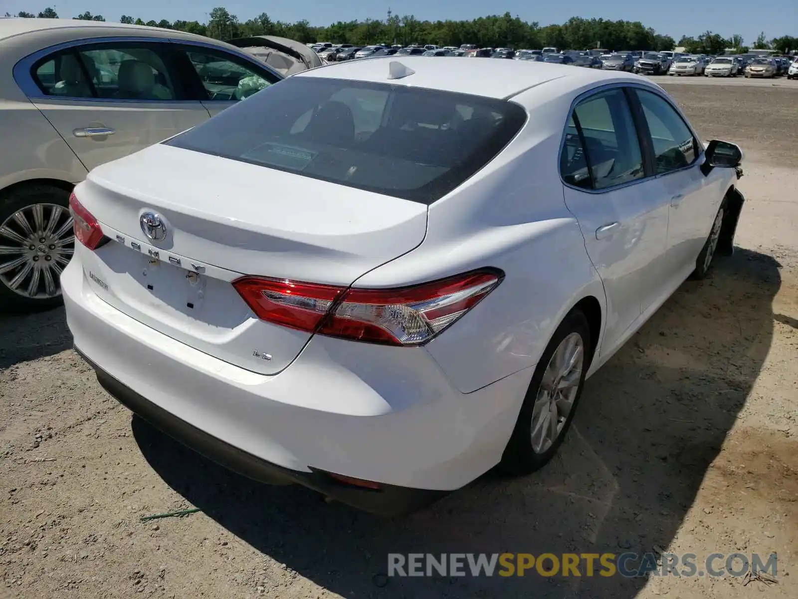 4 Photograph of a damaged car 4T1C11AK0LU982153 TOYOTA CAMRY 2020