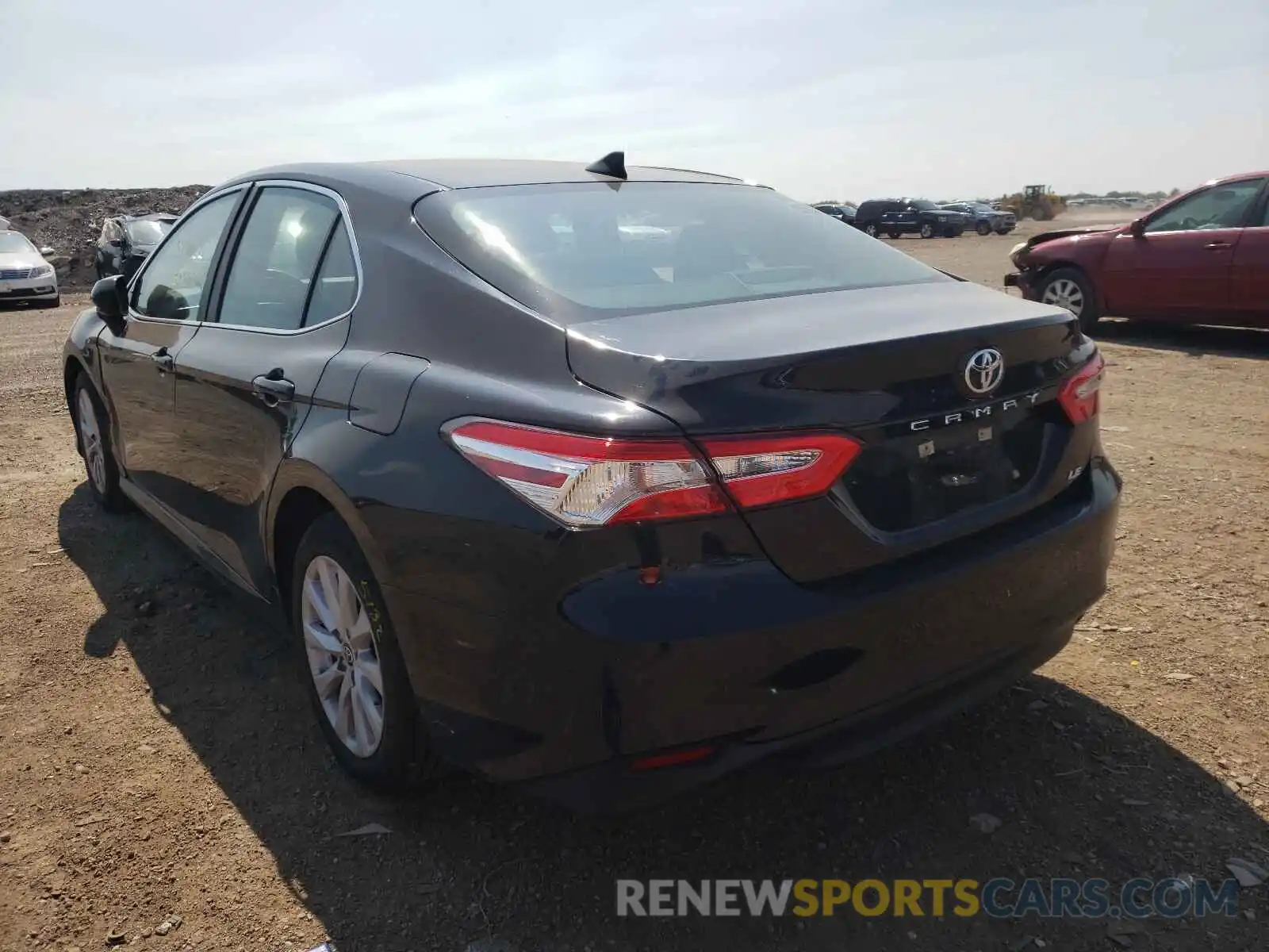 3 Photograph of a damaged car 4T1C11AK0LU990804 TOYOTA CAMRY 2020