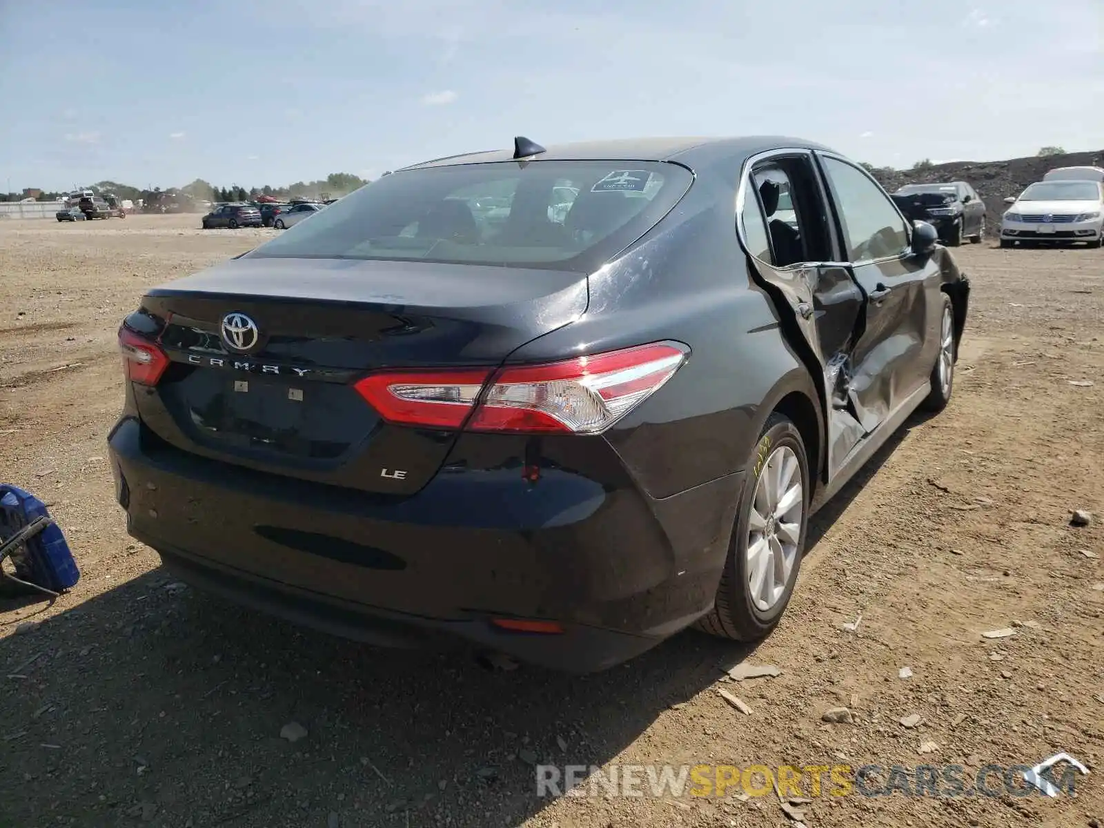 4 Photograph of a damaged car 4T1C11AK0LU990804 TOYOTA CAMRY 2020