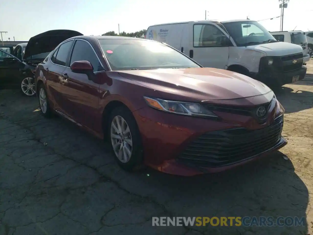 1 Photograph of a damaged car 4T1C11AK1LU328052 TOYOTA CAMRY 2020