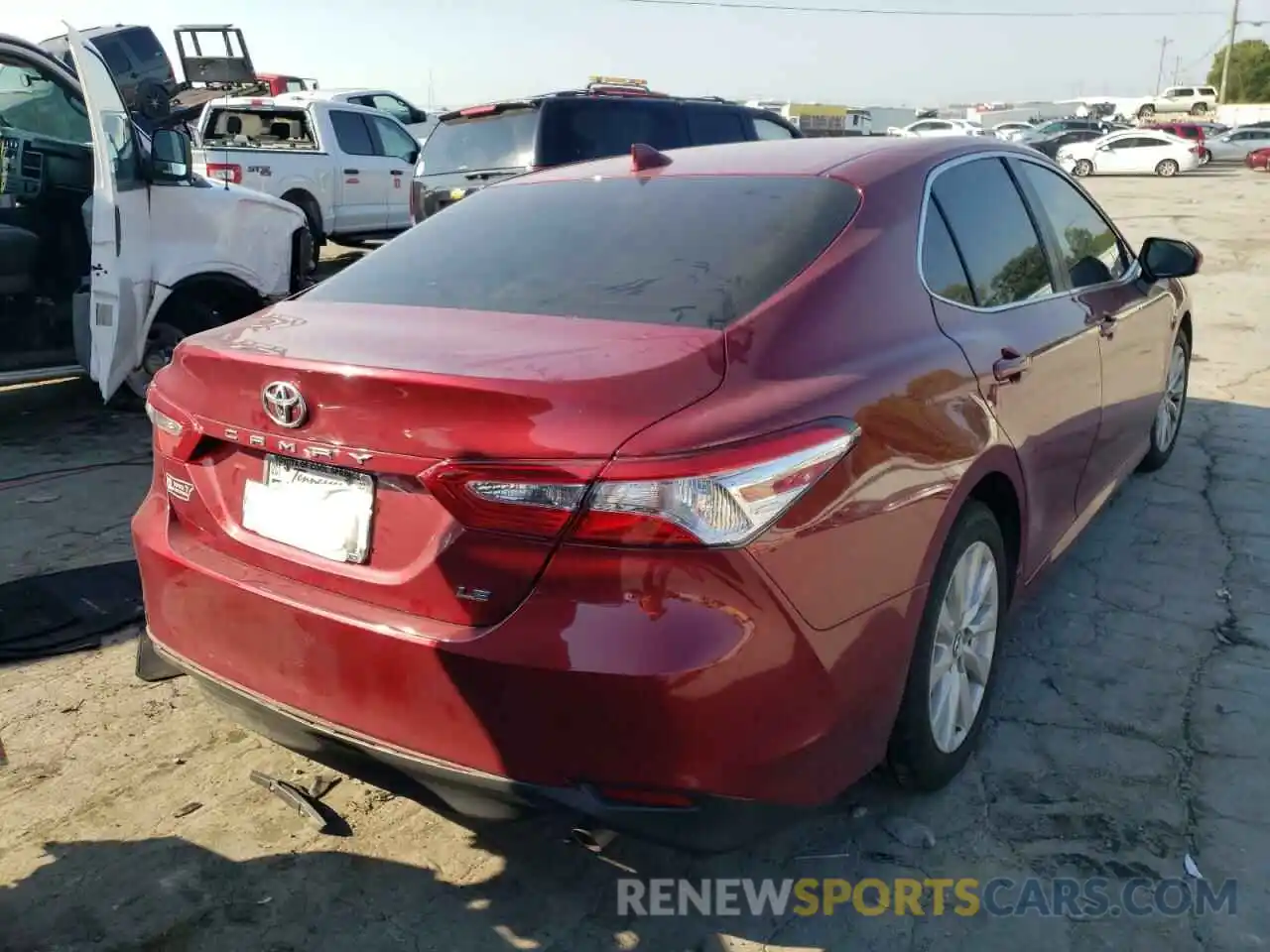 4 Photograph of a damaged car 4T1C11AK1LU328052 TOYOTA CAMRY 2020