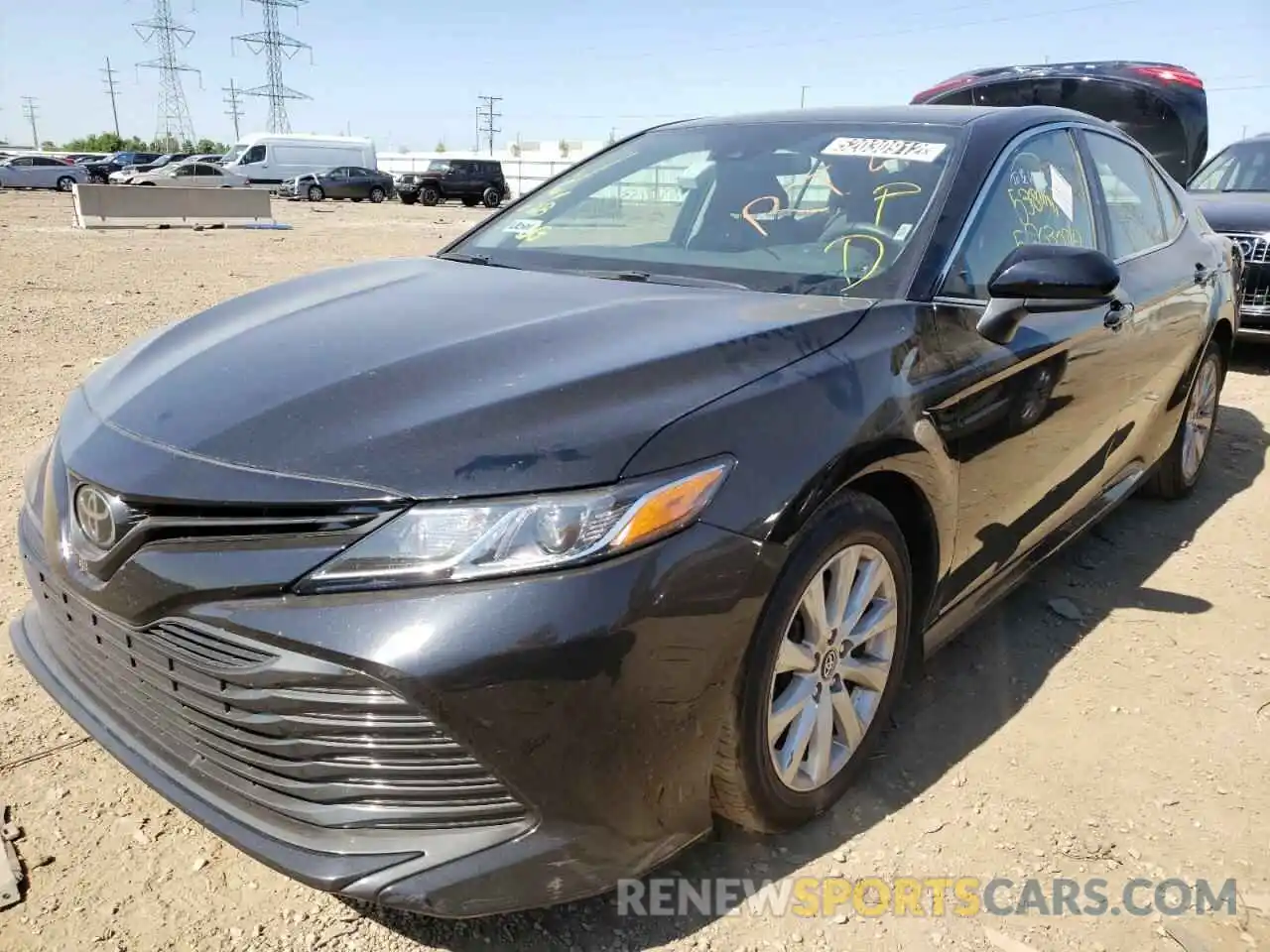 2 Photograph of a damaged car 4T1C11AK1LU343098 TOYOTA CAMRY 2020