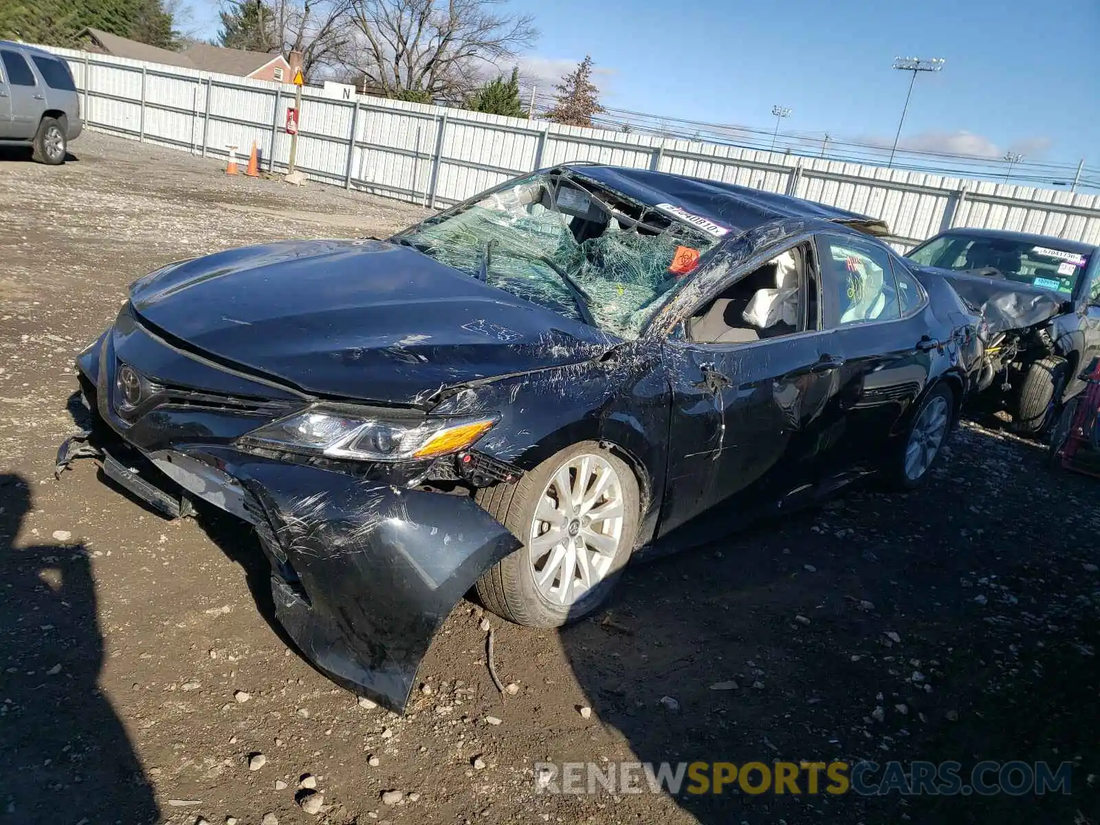 2 Photograph of a damaged car 4T1C11AK1LU346132 TOYOTA CAMRY 2020