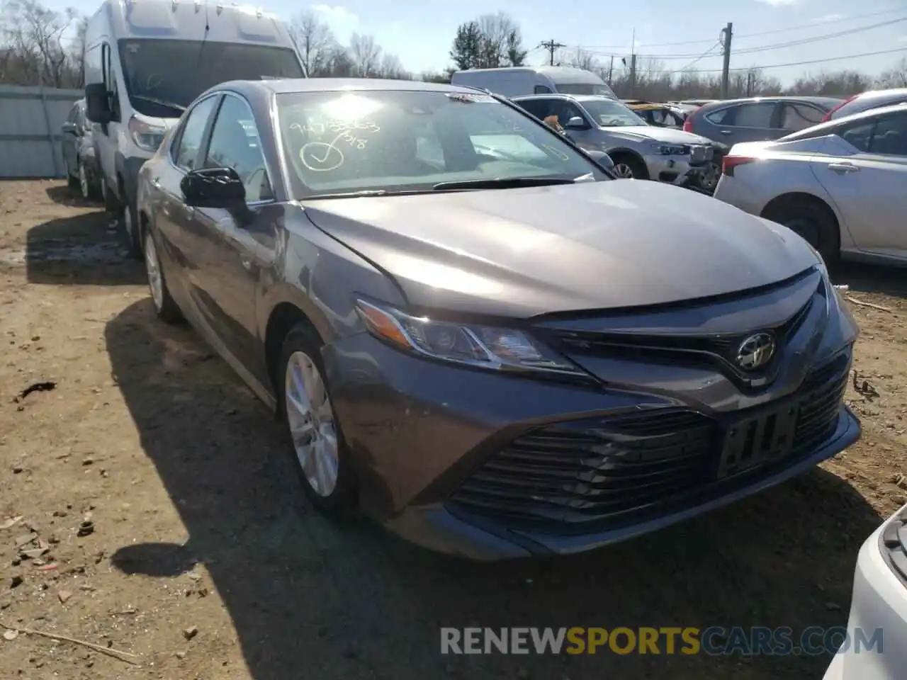 1 Photograph of a damaged car 4T1C11AK1LU359138 TOYOTA CAMRY 2020