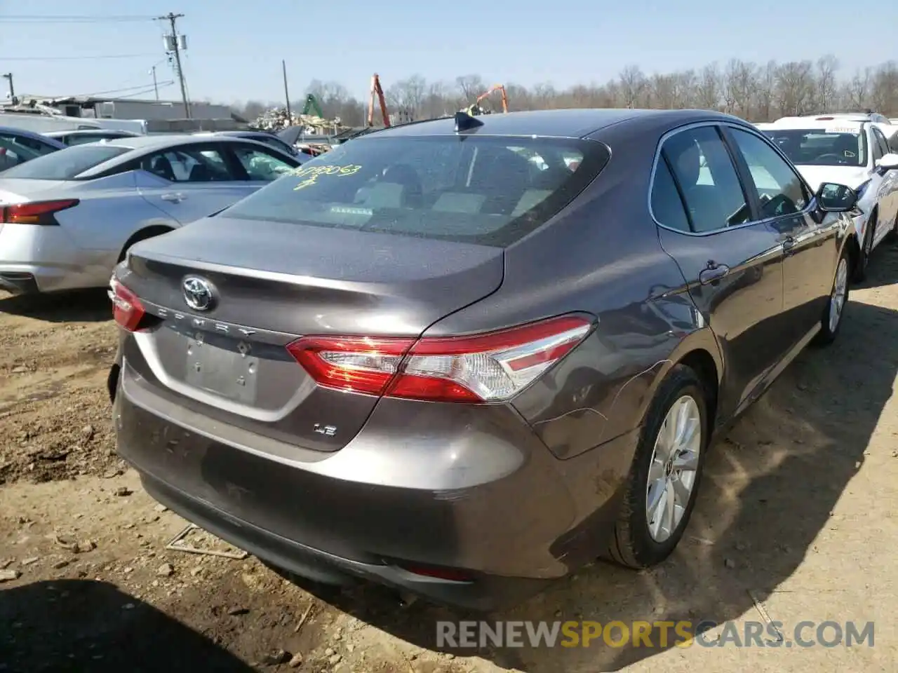 4 Photograph of a damaged car 4T1C11AK1LU359138 TOYOTA CAMRY 2020