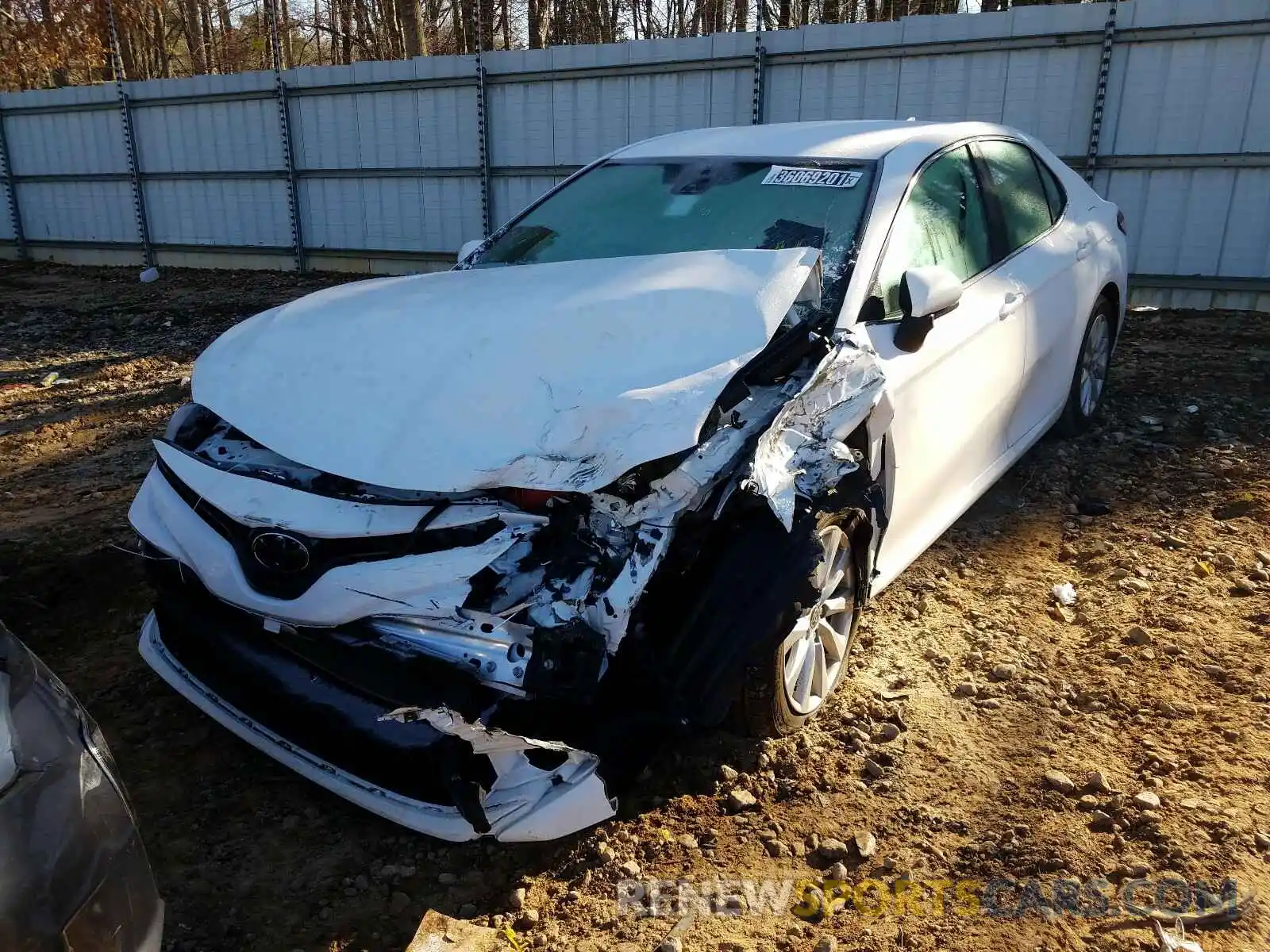 2 Photograph of a damaged car 4T1C11AK1LU361066 TOYOTA CAMRY 2020