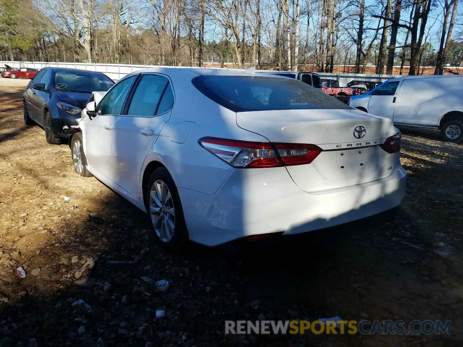 3 Photograph of a damaged car 4T1C11AK1LU361066 TOYOTA CAMRY 2020