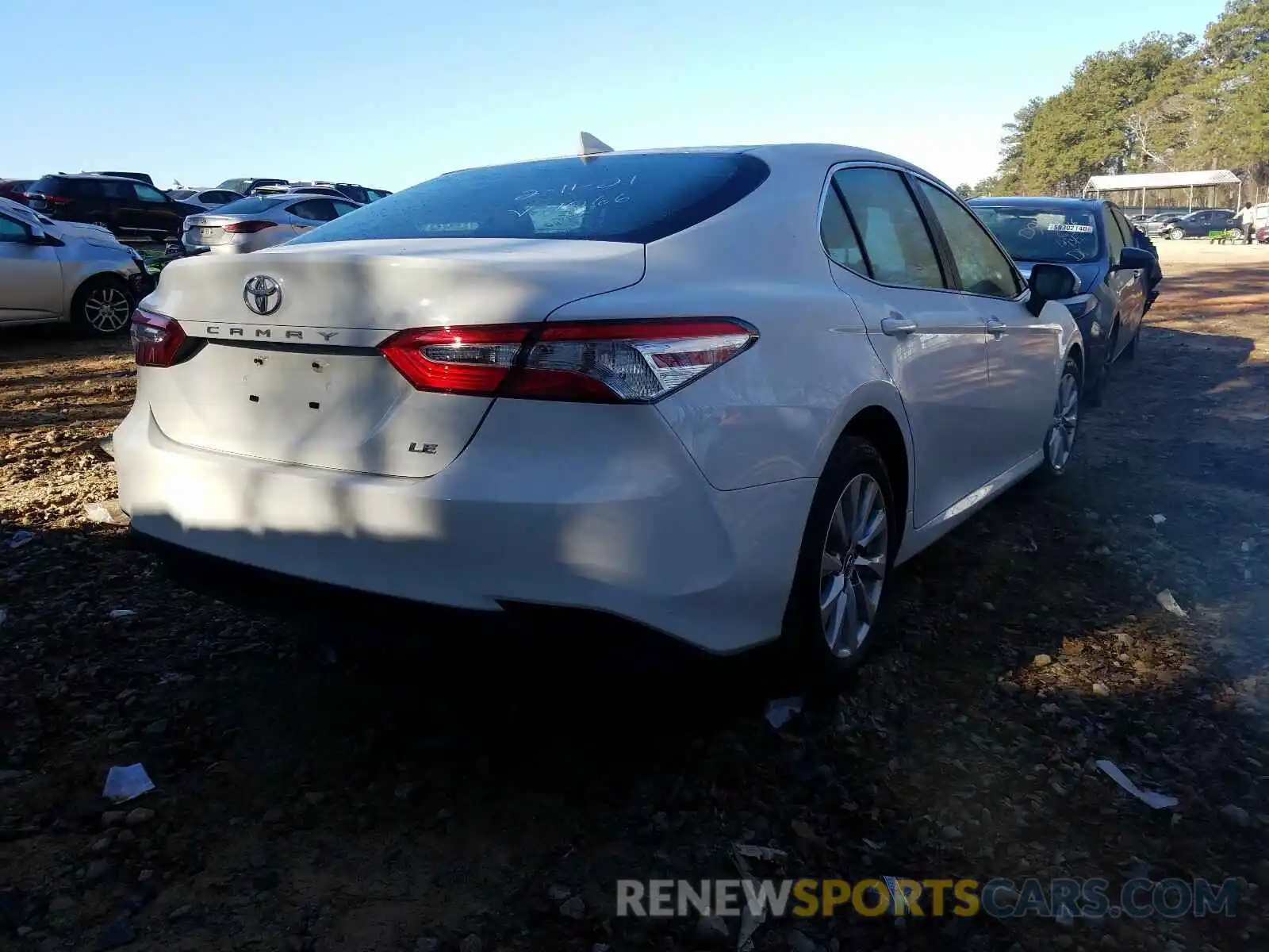 4 Photograph of a damaged car 4T1C11AK1LU361066 TOYOTA CAMRY 2020