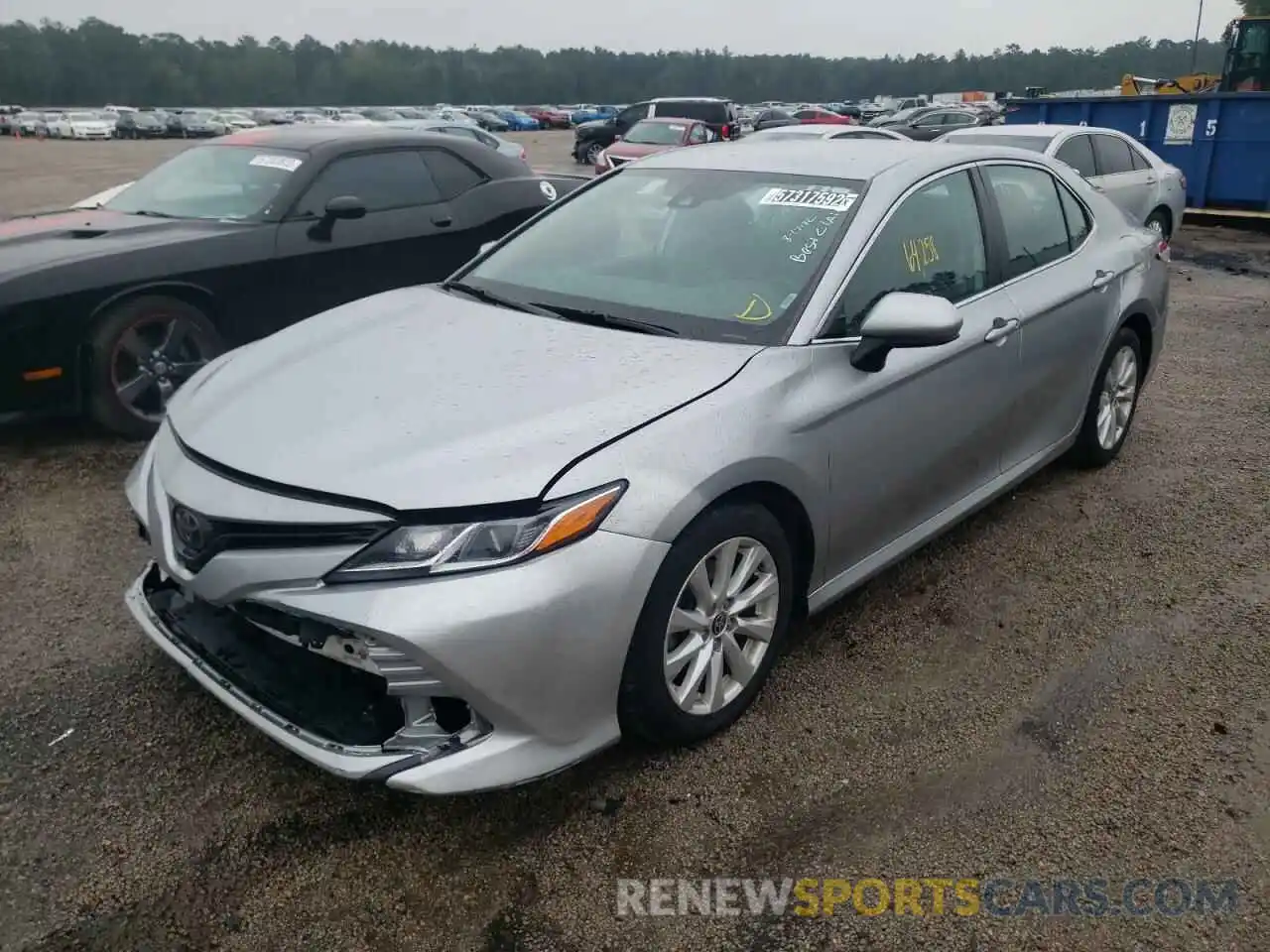 2 Photograph of a damaged car 4T1C11AK1LU361830 TOYOTA CAMRY 2020