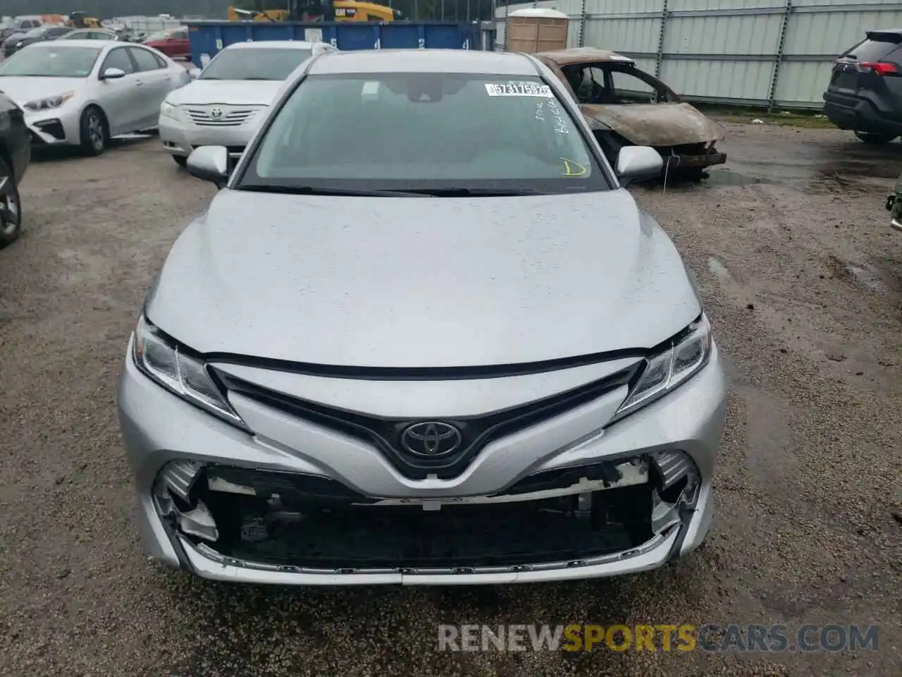 9 Photograph of a damaged car 4T1C11AK1LU361830 TOYOTA CAMRY 2020