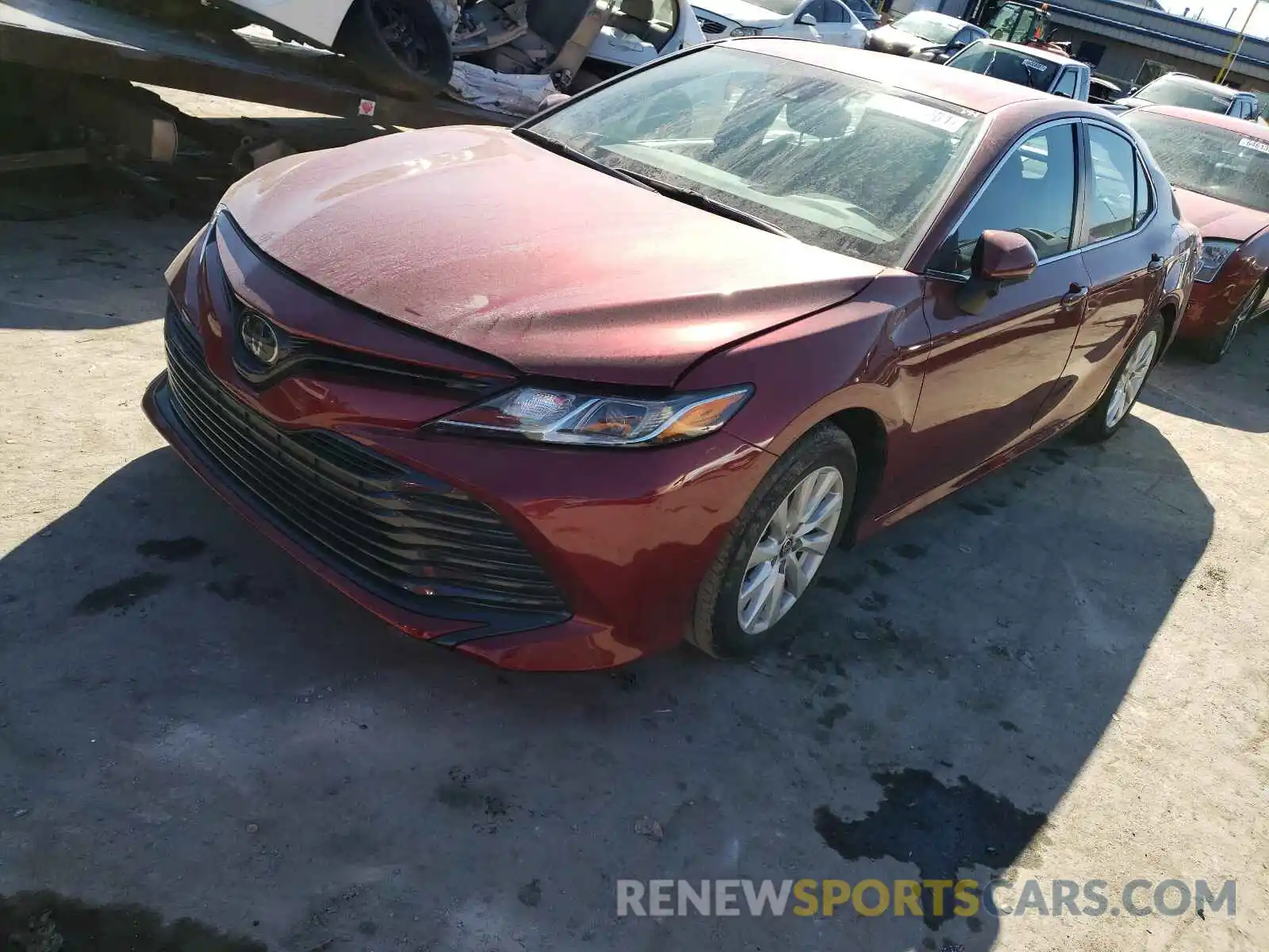 2 Photograph of a damaged car 4T1C11AK1LU373220 TOYOTA CAMRY 2020