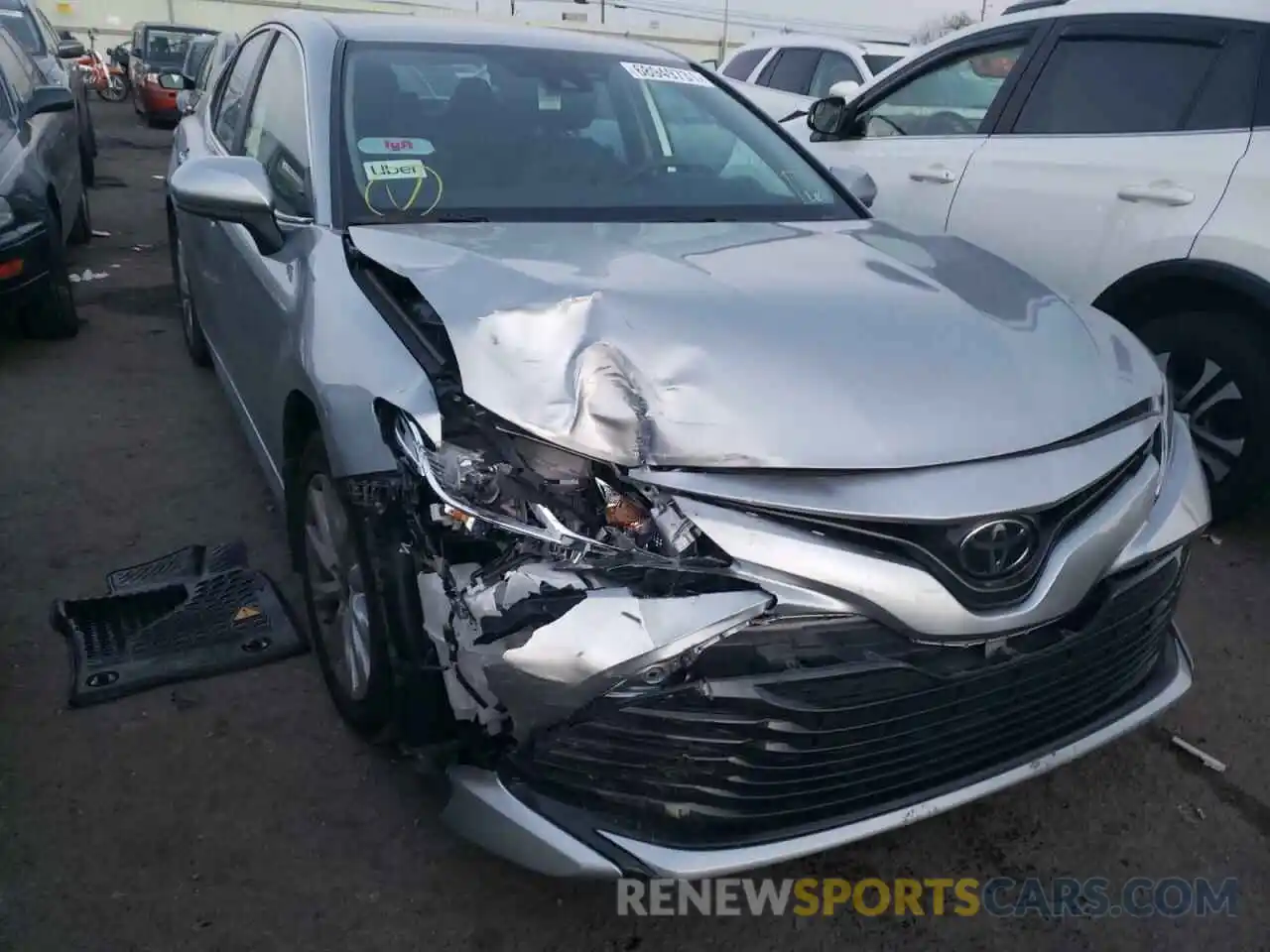 1 Photograph of a damaged car 4T1C11AK1LU500712 TOYOTA CAMRY 2020