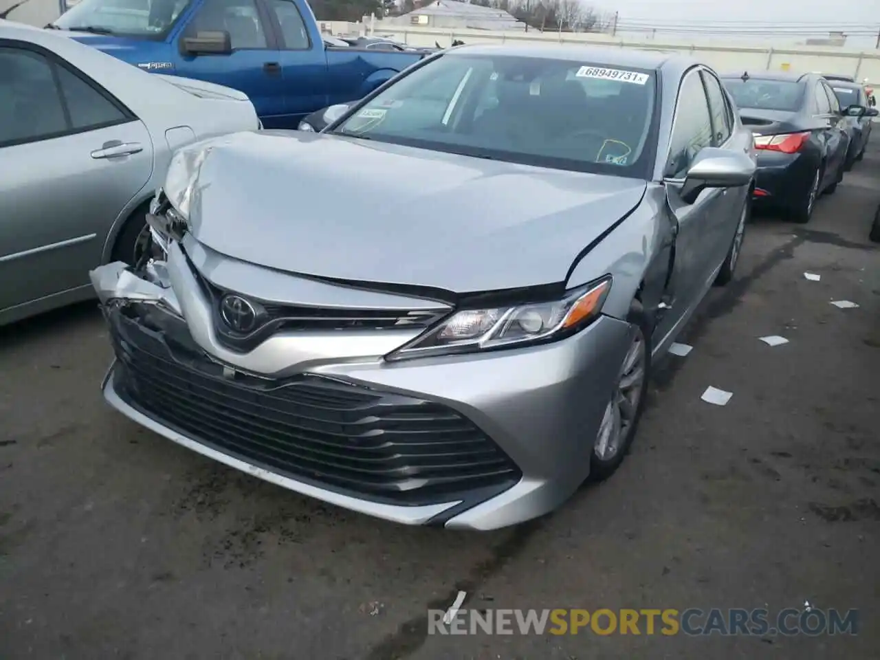 2 Photograph of a damaged car 4T1C11AK1LU500712 TOYOTA CAMRY 2020